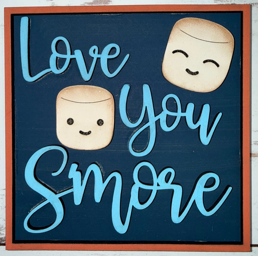 Camping Cabin S'Mores Interchangeable Tile Collection:  (Individual Tiles $10/each)