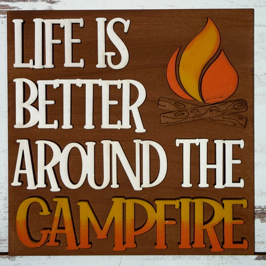 Camping Adventure Interchangeable Tile Collection (Individual Tiles $10/each)