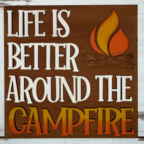 Camping Adventure Interchangeable Tile Collection (Individual Tiles $10/each)