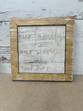 Our Family Story Interchangeable Tile Collection:  Individual Tiles $10/each