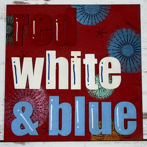 4th of July Classic Interchangeable Tile Collection (Single Tiles $10/each)