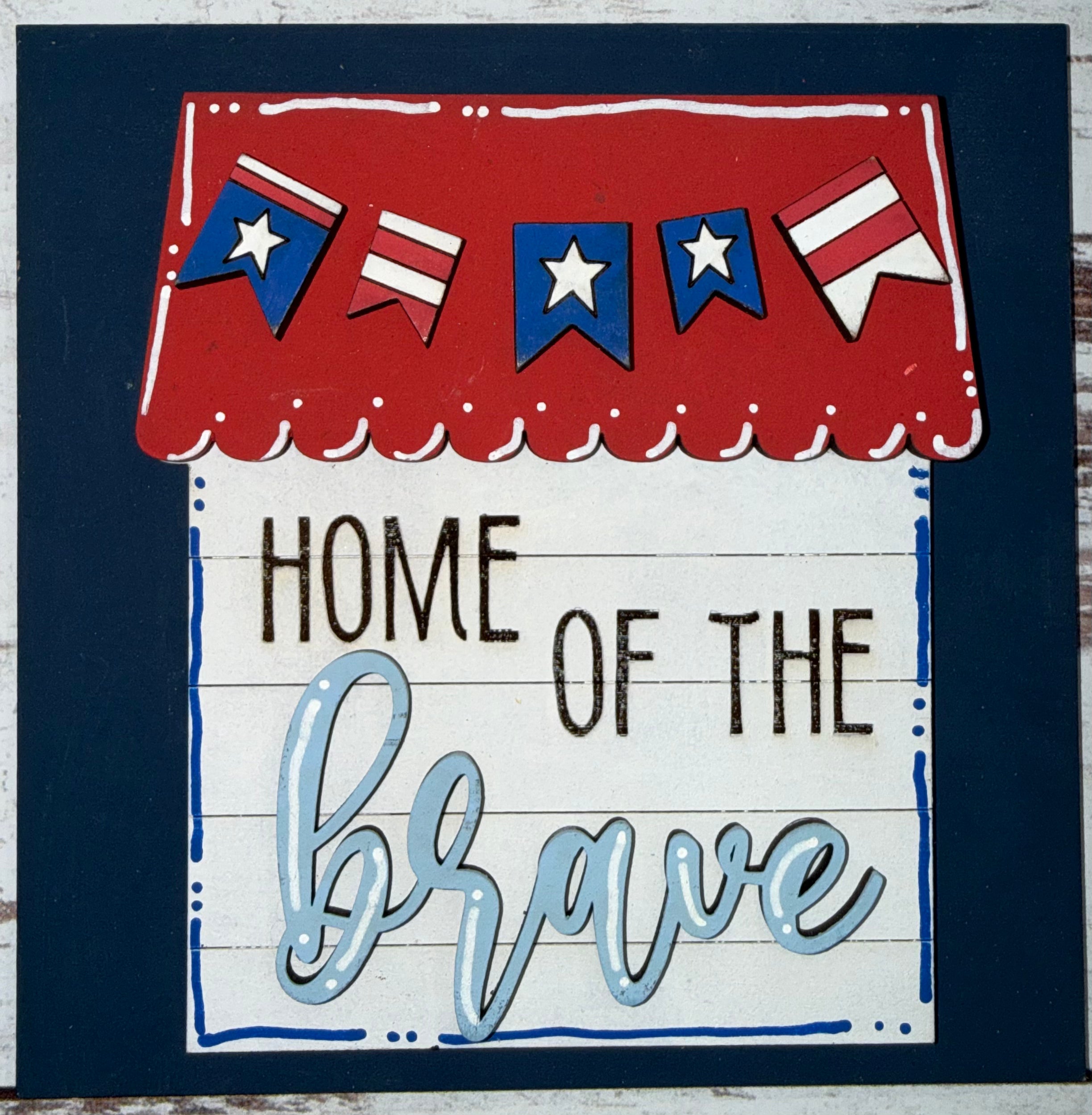 4th of July Classic Interchangeable Tile Collection (Single Tiles $10/each)
