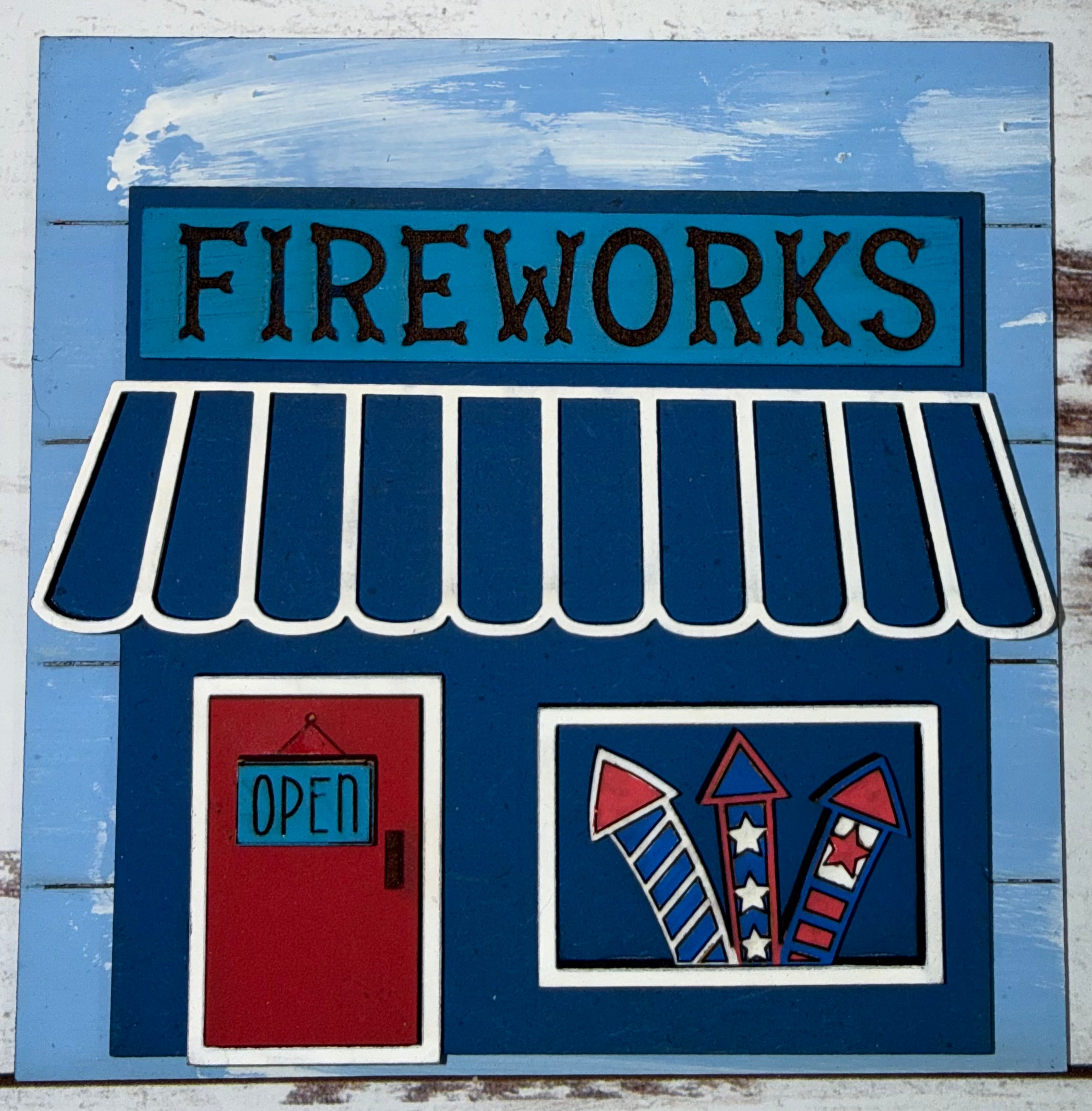 4th of July Classic Interchangeable Tile Collection (Single Tiles $10/each)