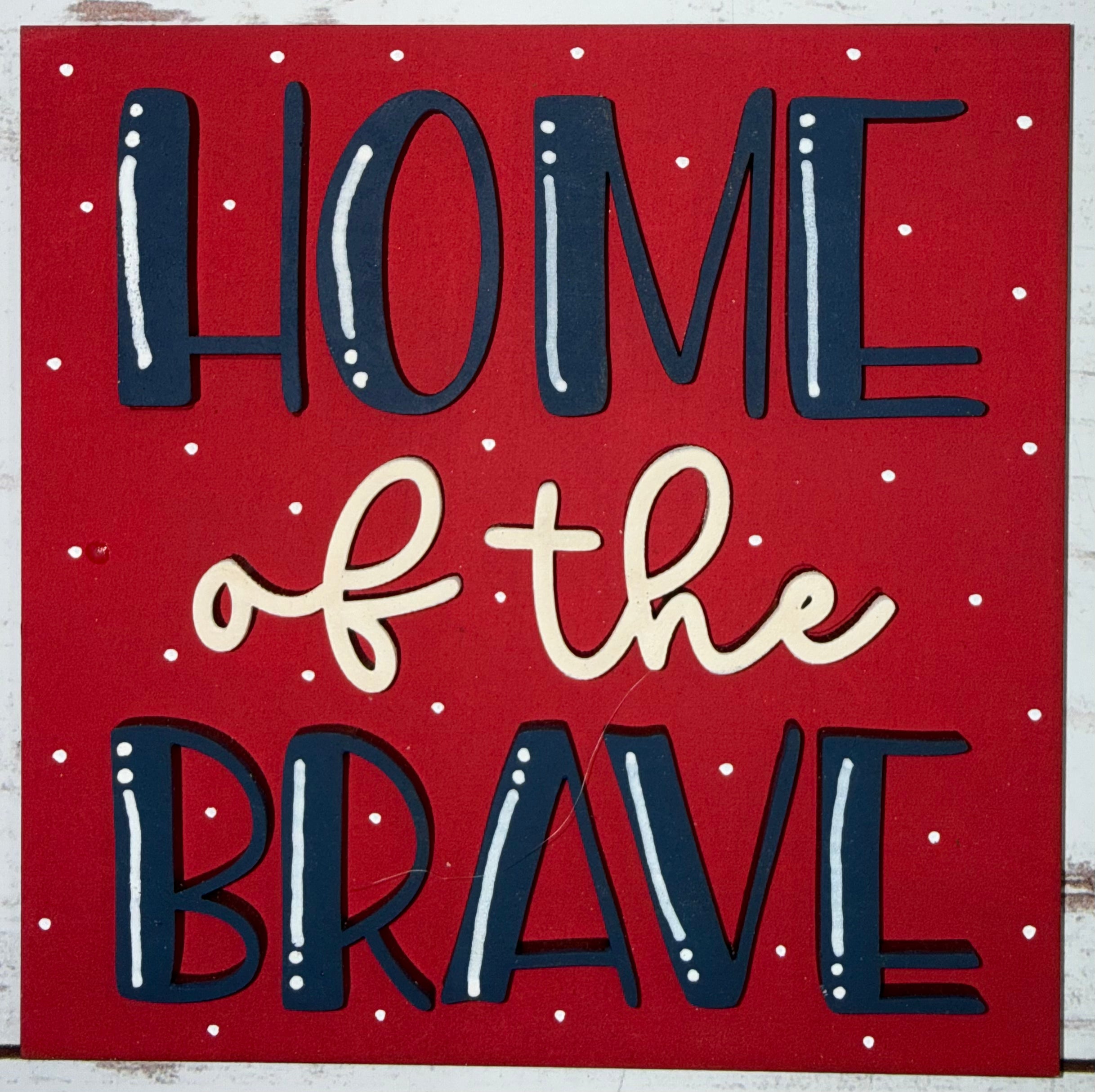 4th of July Gnome Interchangeable Tile Collection (Single Tiles $10/each)