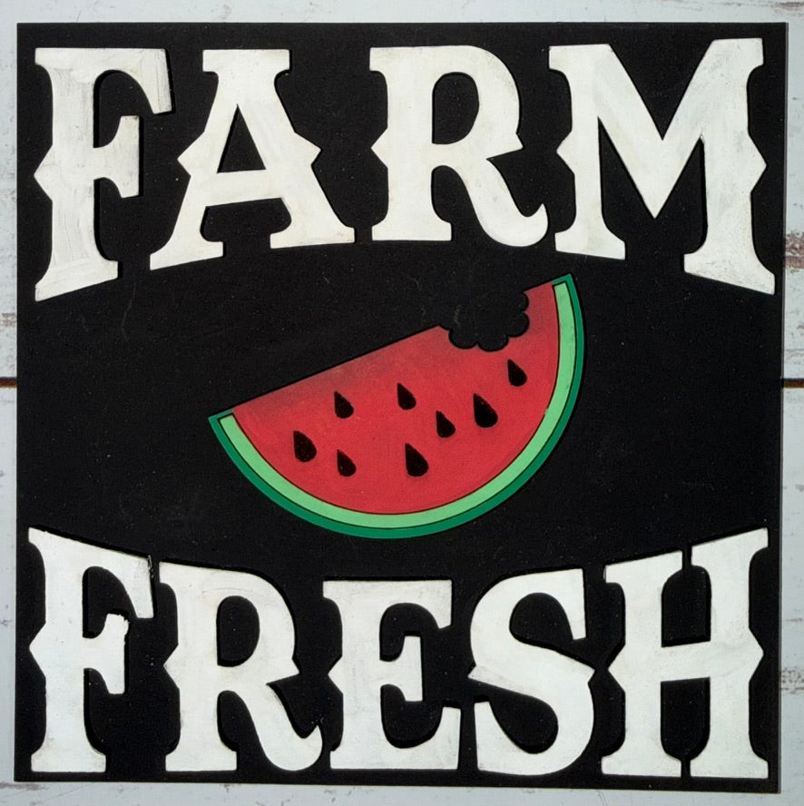Summer Fruit Interchangeable Tile Collection:  (Individual Tiles $10/each)