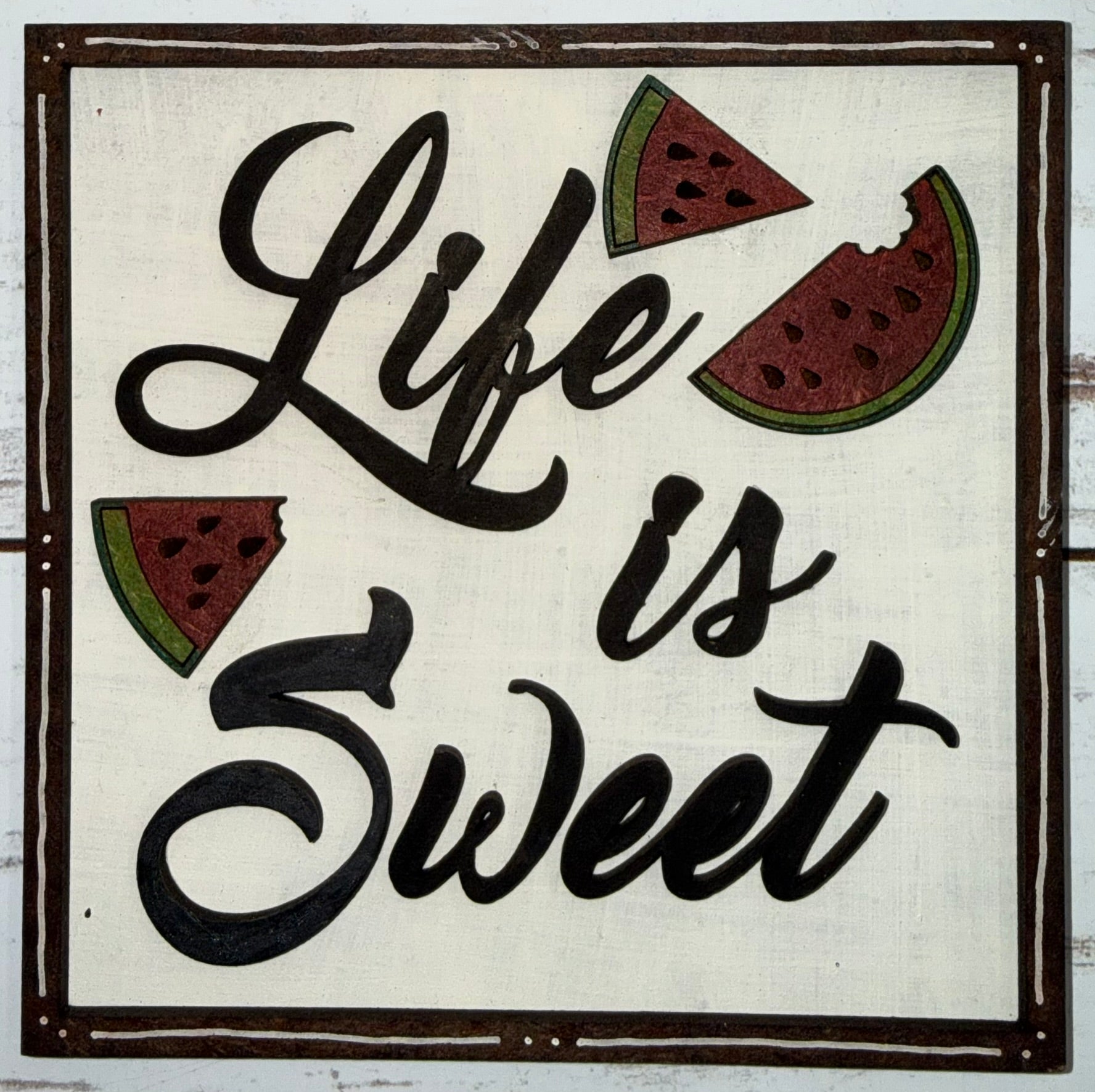 Summer Fruit Interchangeable Tile Collection:  (Individual Tiles $10/each)
