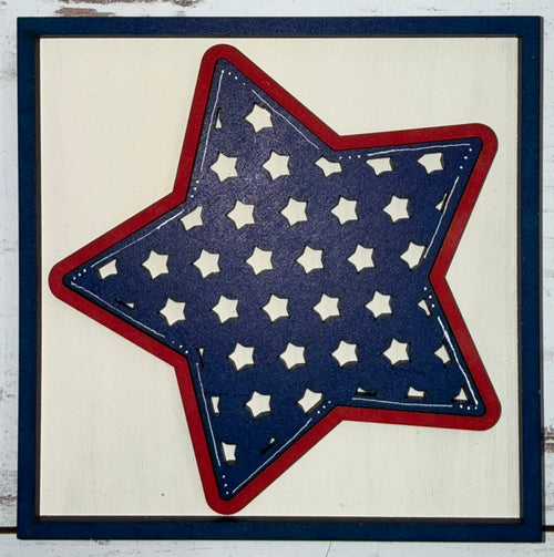4th of July Gnome Interchangeable Tile Collection (Single Tiles $10/each)