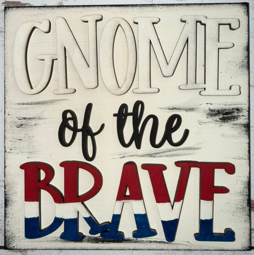 4th of July Gnome Interchangeable Tile Collection (Single Tiles $10/each)