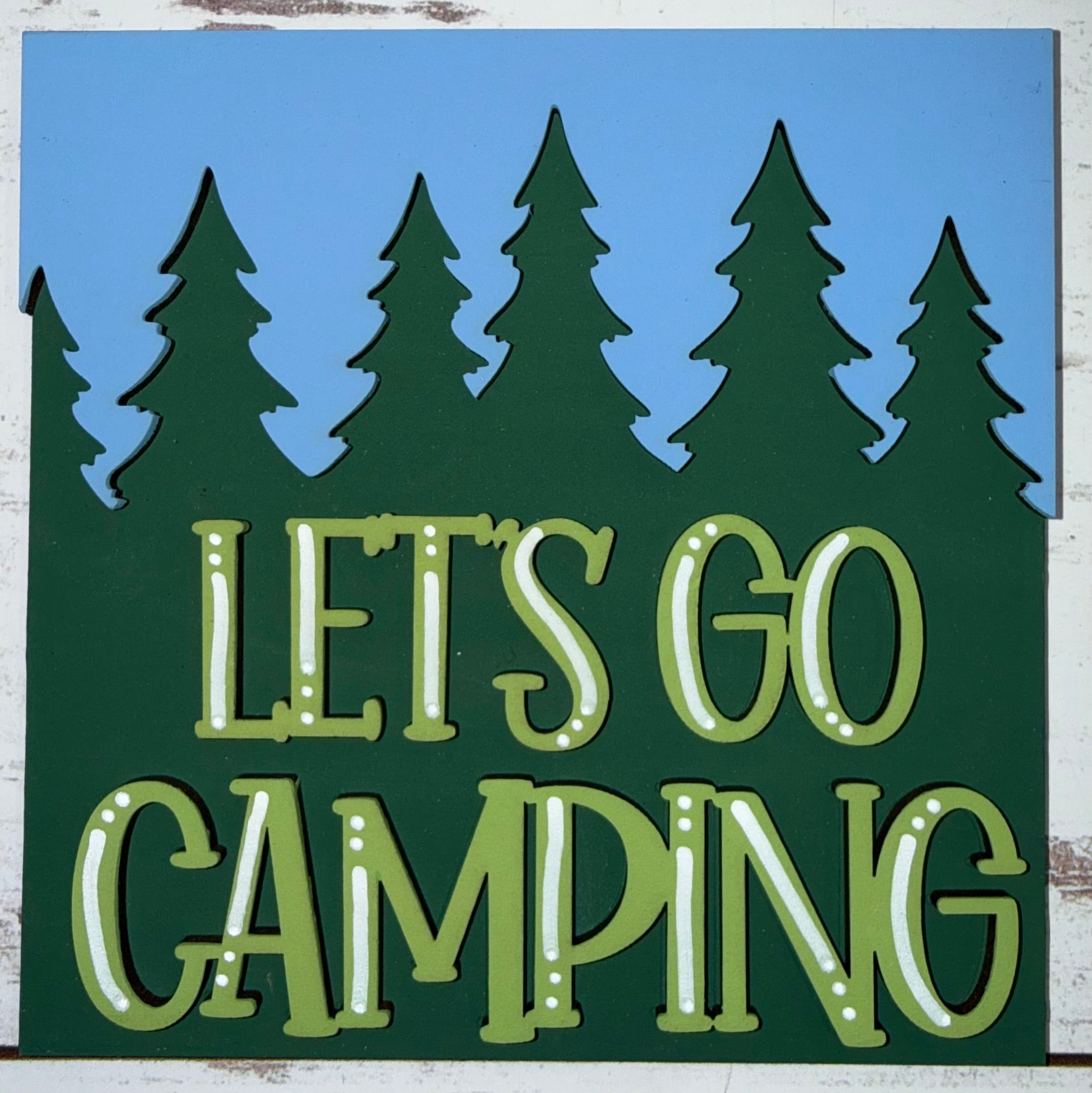Camping Adventure Interchangeable Tile Collection (Individual Tiles $10/each)