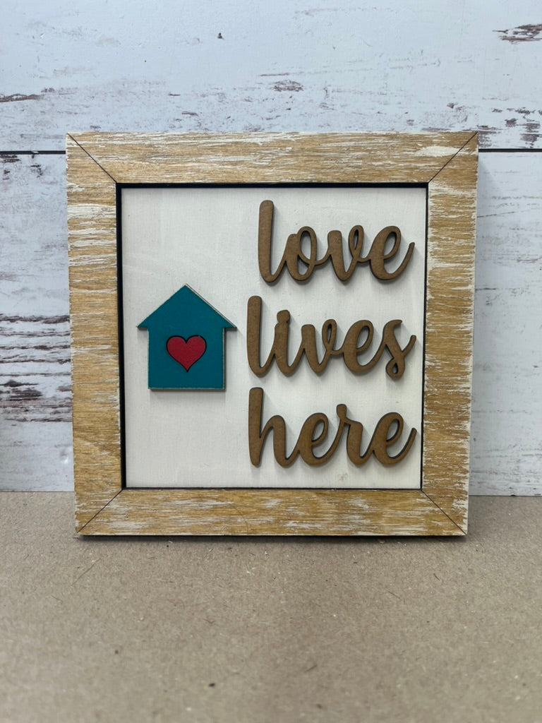 Family Home Interchangeable Tile Collection:  Individual Tiles $10/each