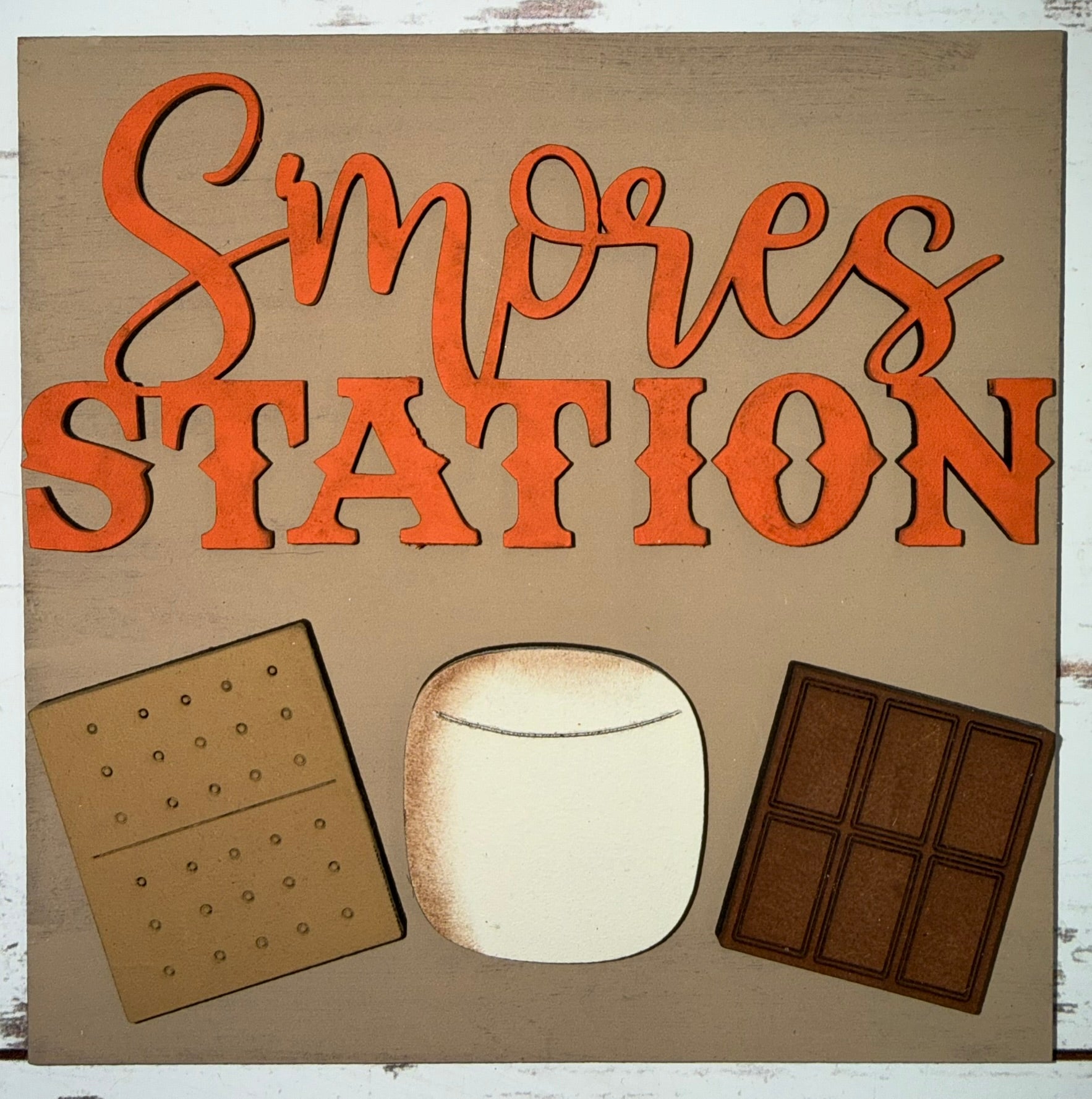 Camping Cabin S'Mores Interchangeable Tile Collection:  (Individual Tiles $10/each)
