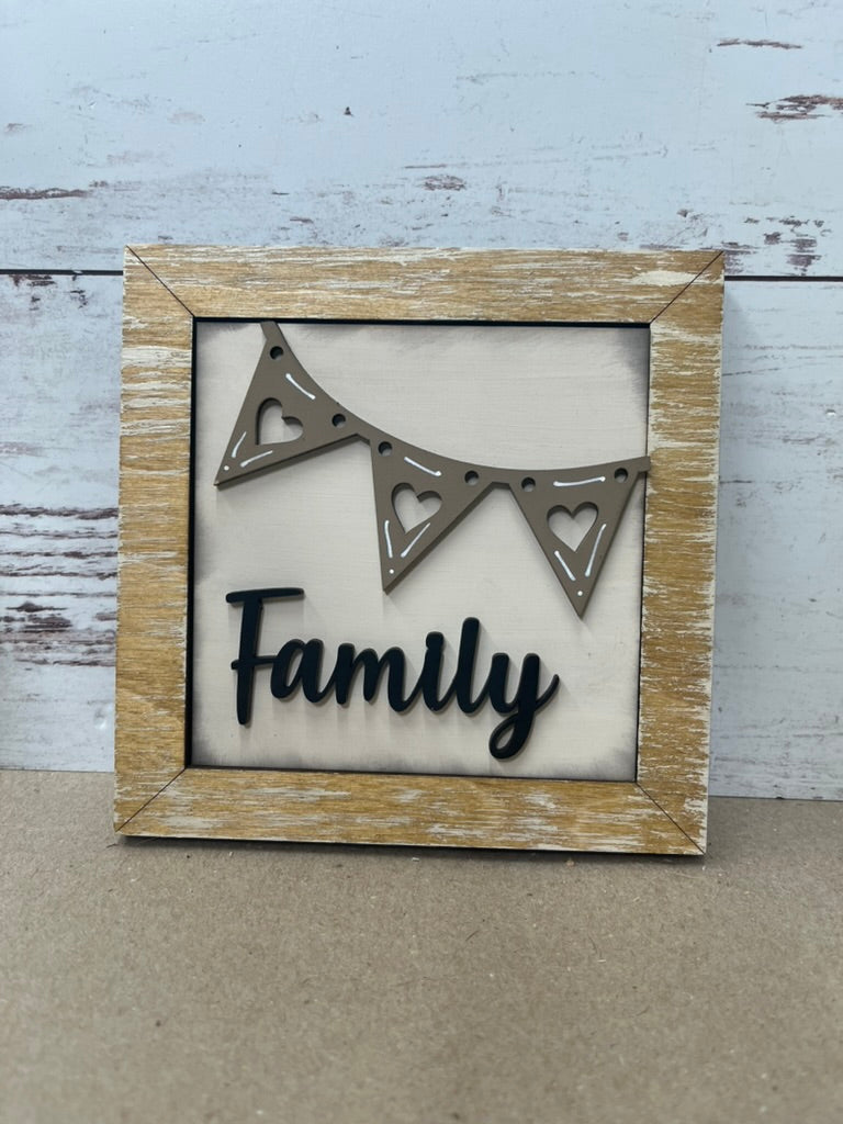 Family Home Interchangeable Tile Collection:  Individual Tiles $10/each