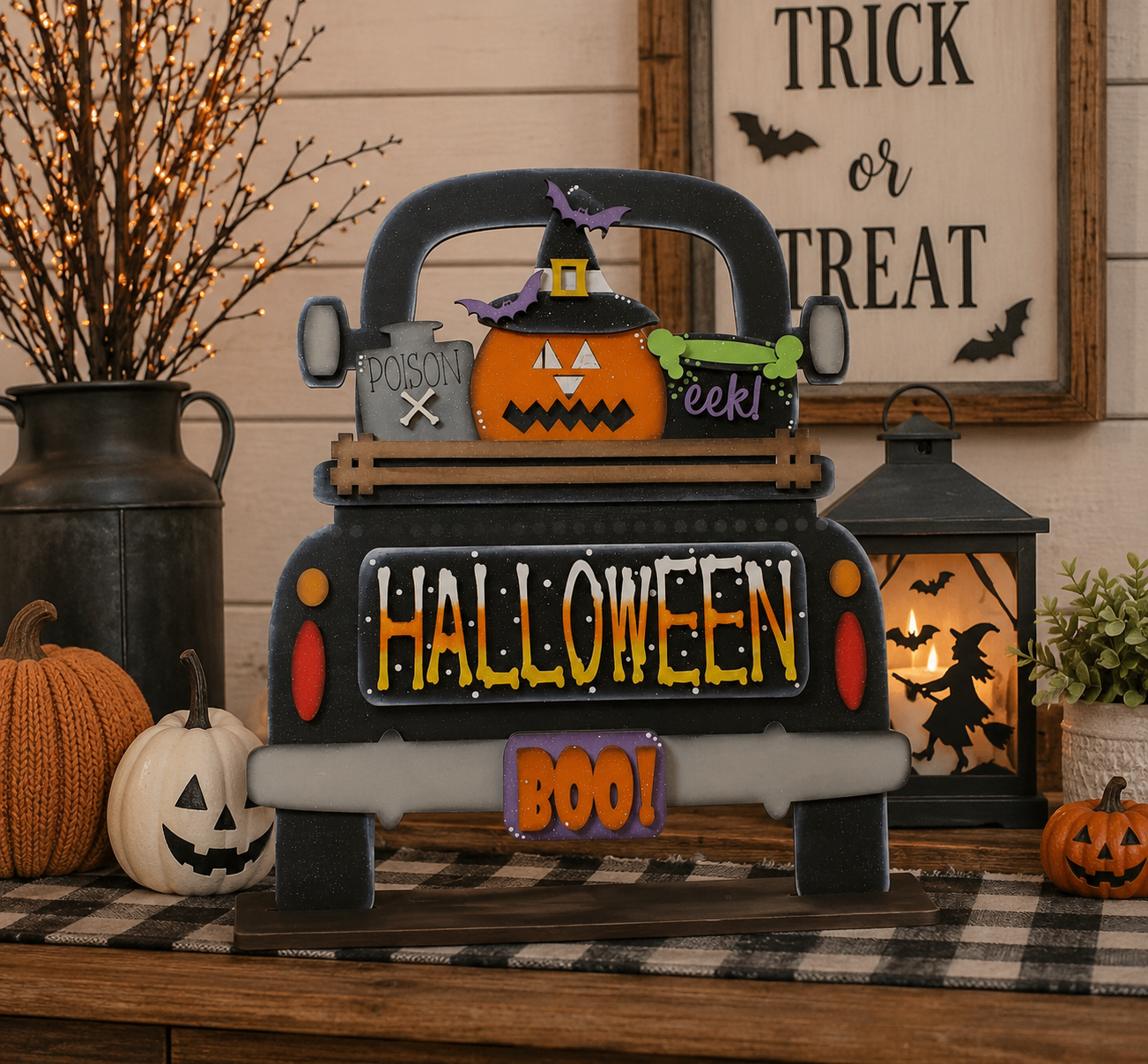 Workshop:  Halloween/Fall/Thanksgiving Truck Interchangeable - Sat, 8/22/26 @ 2 pm