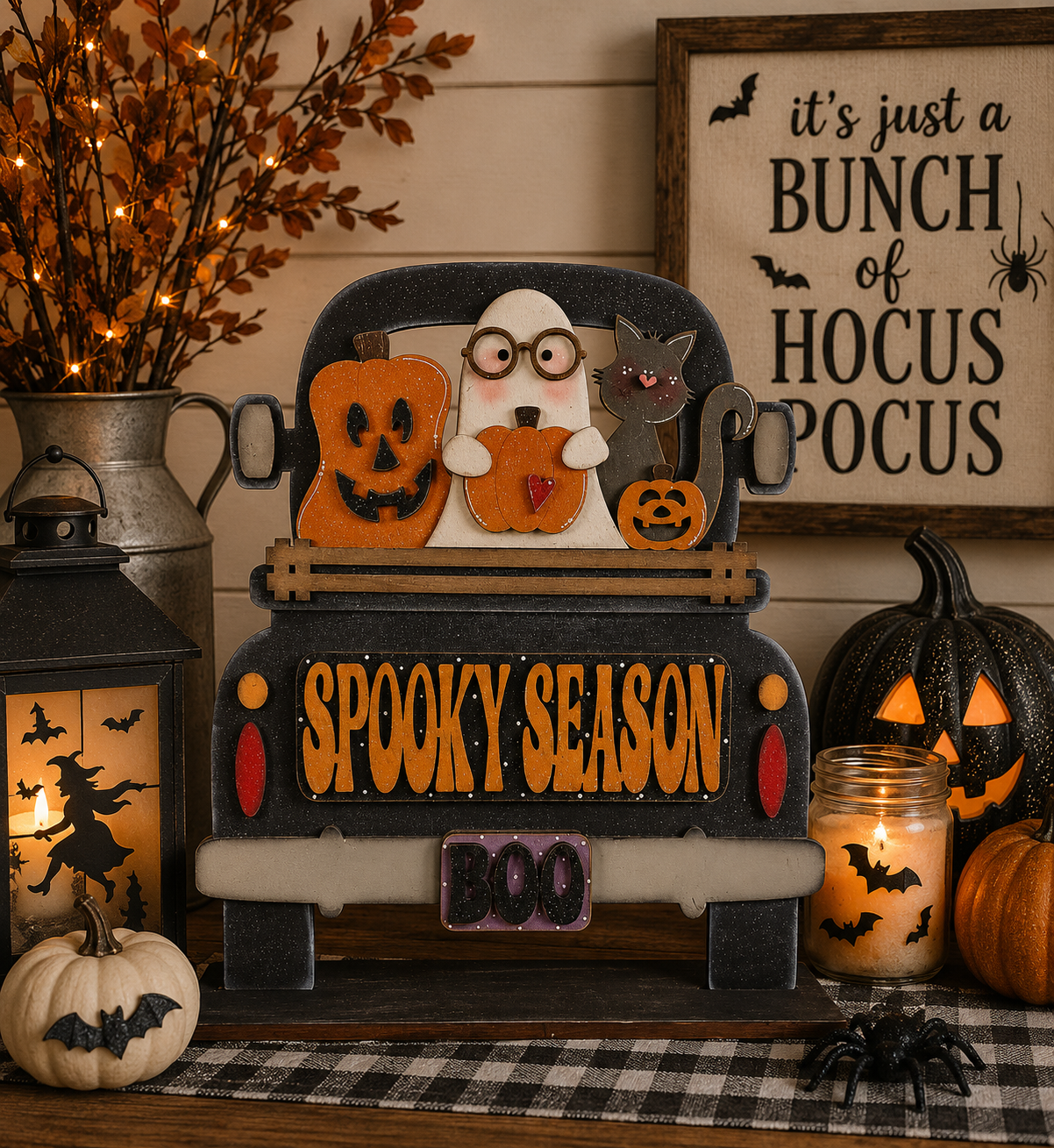Workshop:  Halloween/Fall/Thanksgiving Truck Interchangeable - Sat, 8/22/26 @ 2 pm