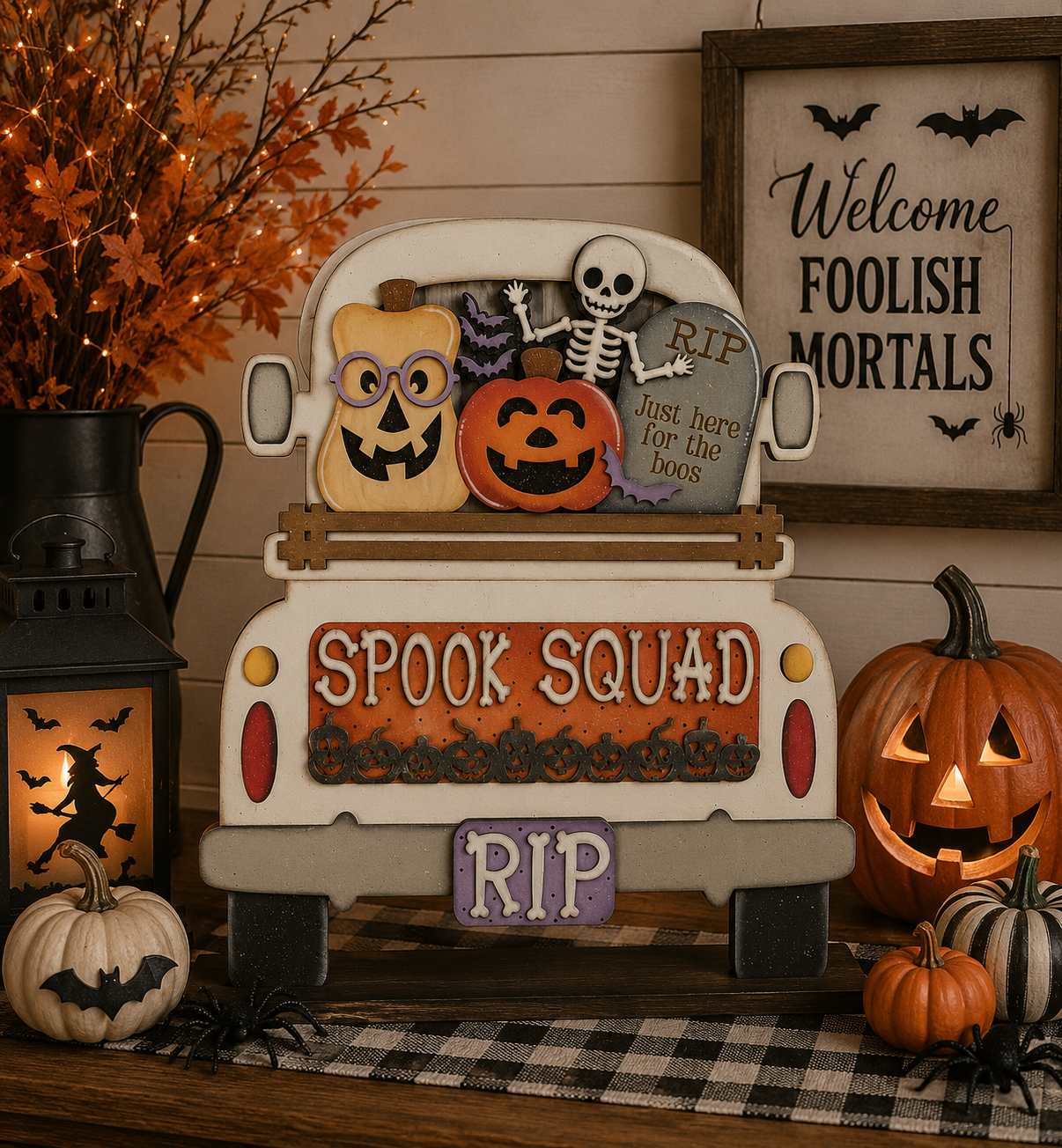 Workshop:  Halloween/Fall/Thanksgiving Truck Interchangeable - Sat, 8/22/26 @ 2 pm