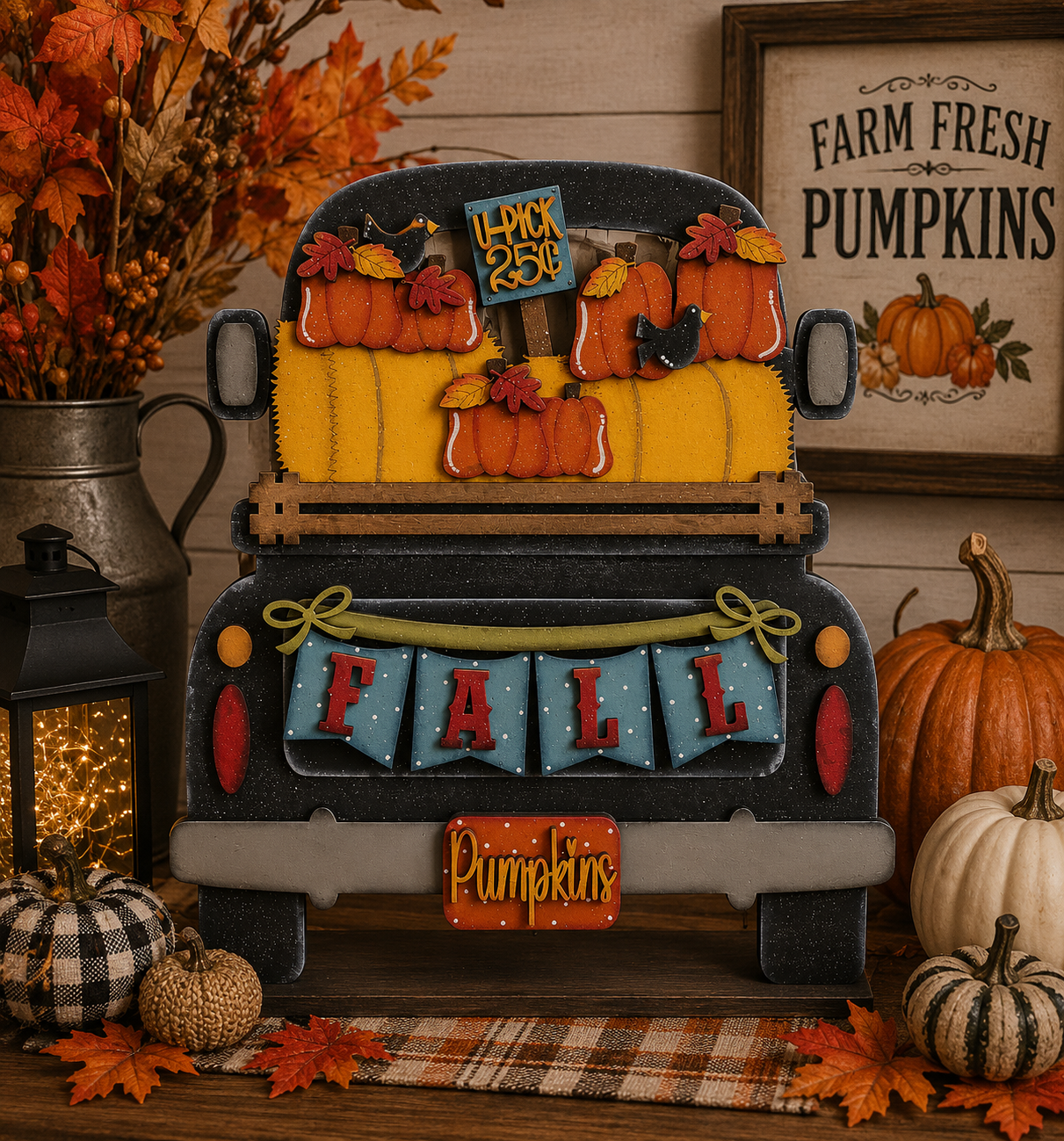 Workshop:  Halloween/Fall/Thanksgiving Truck Interchangeable - Sat, 8/22/26 @ 2 pm