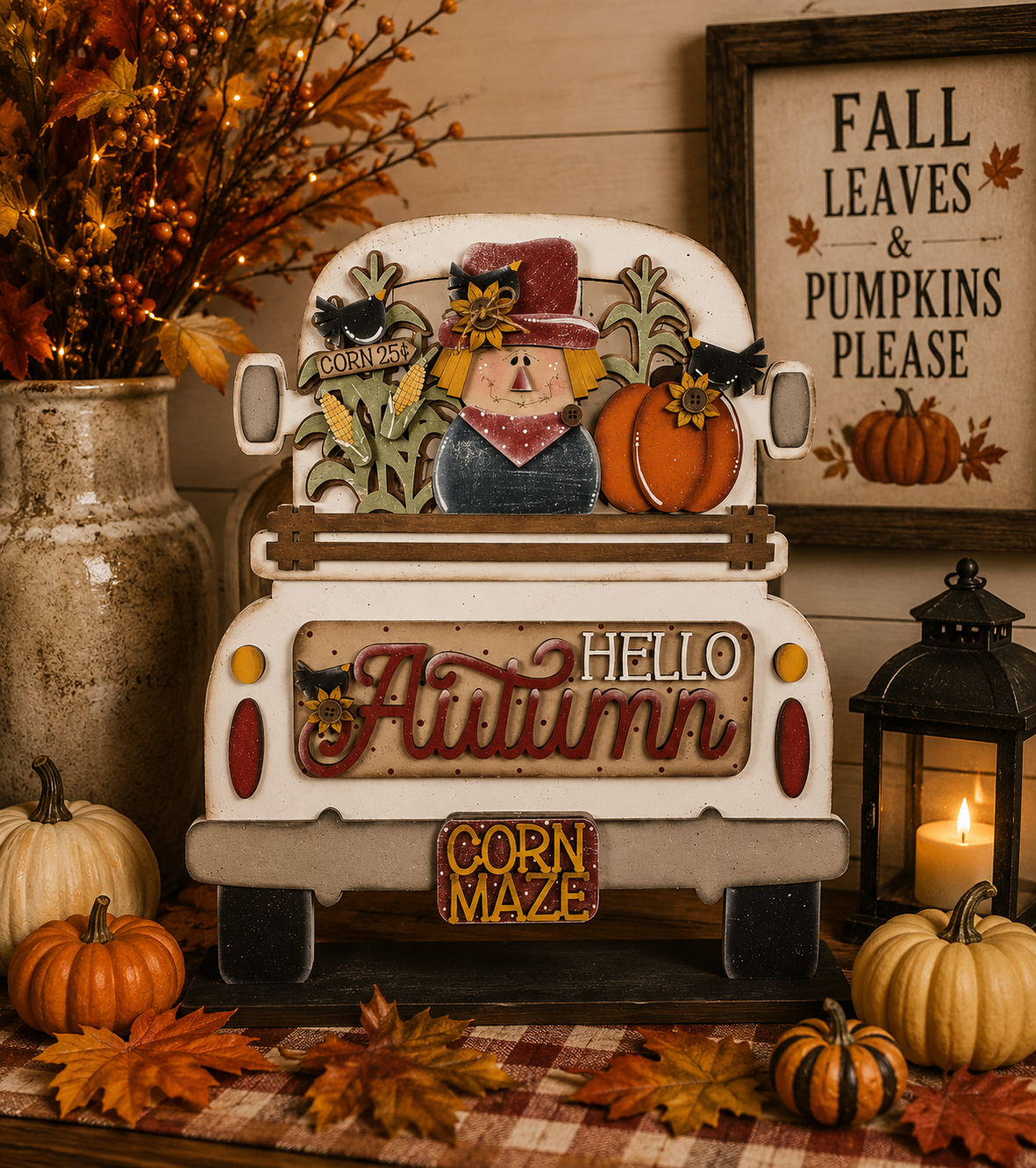 Workshop:  Halloween/Fall/Thanksgiving Truck Interchangeable - Sat, 8/22/26 @ 2 pm