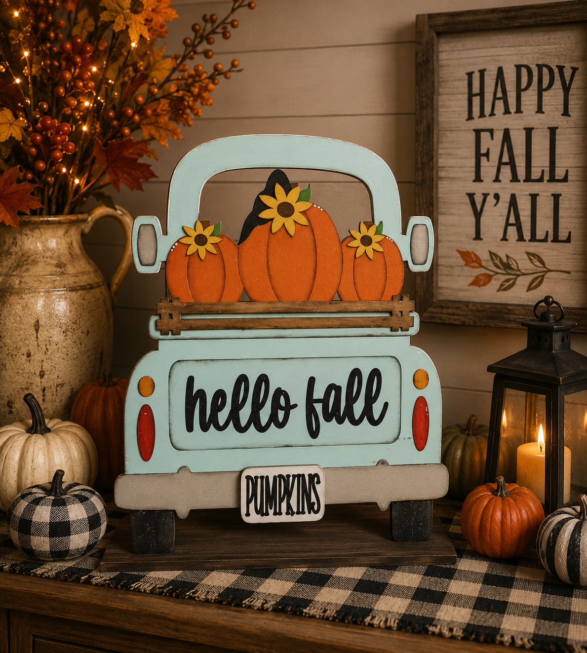 Workshop:  Halloween/Fall/Thanksgiving Truck Interchangeable - Sat, 8/22/26 @ 2 pm