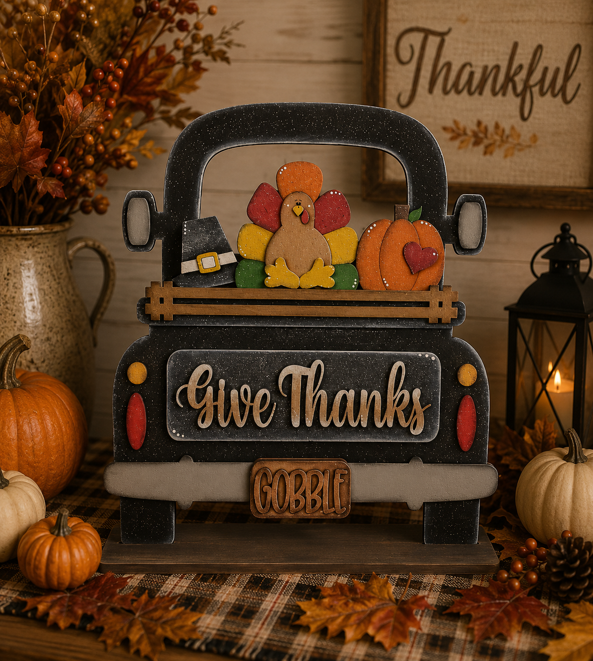 Workshop:  Halloween/Fall/Thanksgiving Truck Interchangeable - Sat, 8/22/26 @ 2 pm