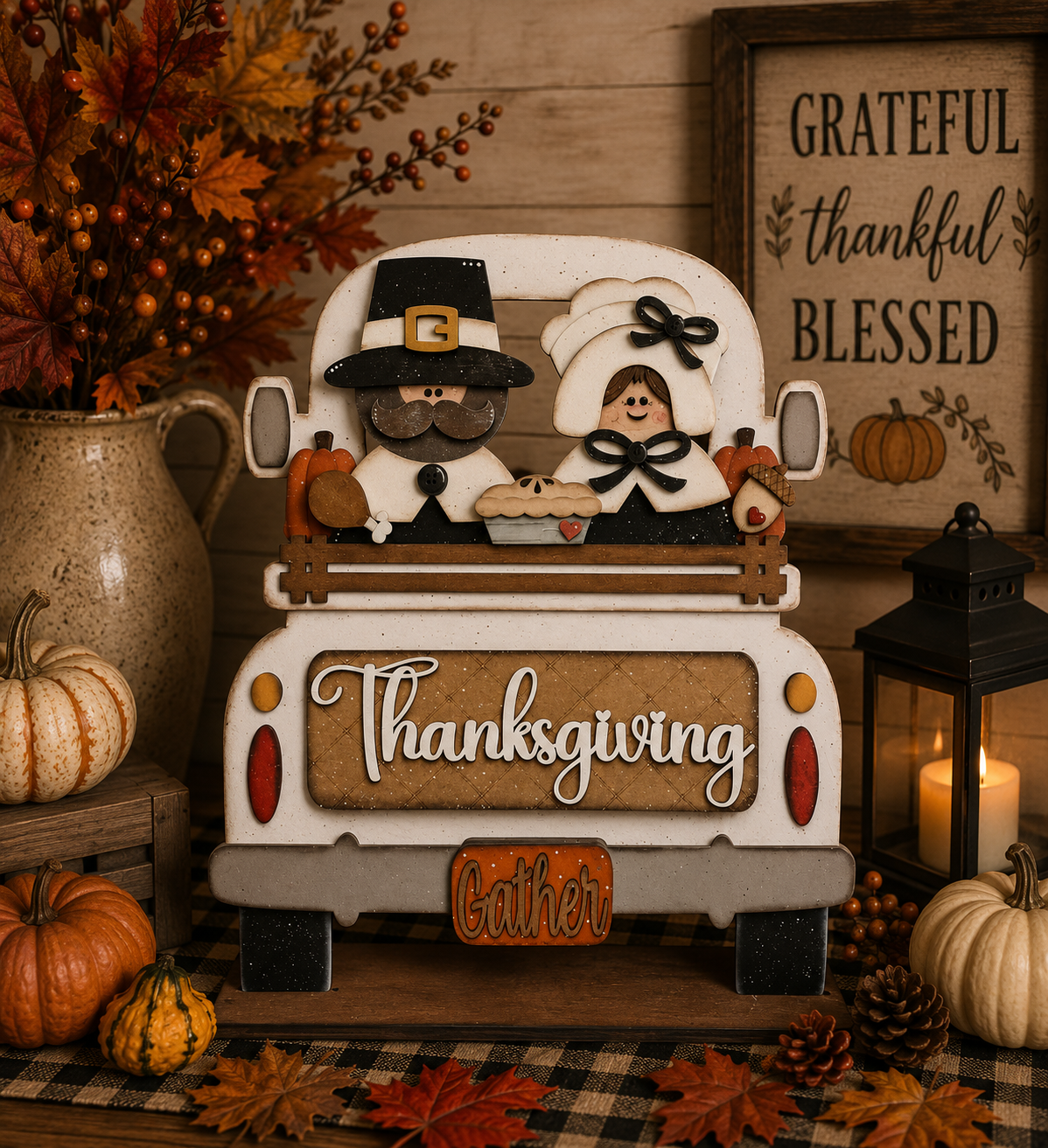 Workshop:  Halloween/Fall/Thanksgiving Truck Interchangeable - Sat, 8/22/26 @ 2 pm