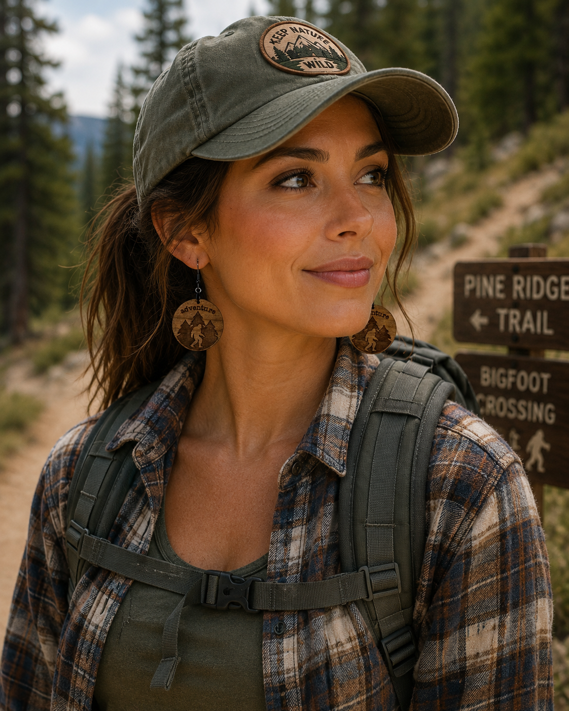 Sasquatch Adventure earrings