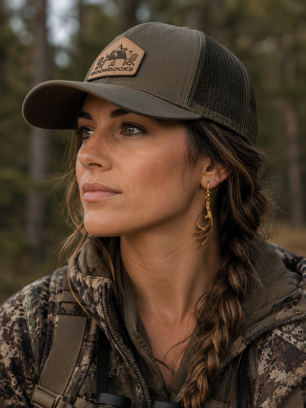 Elk Antler earrings