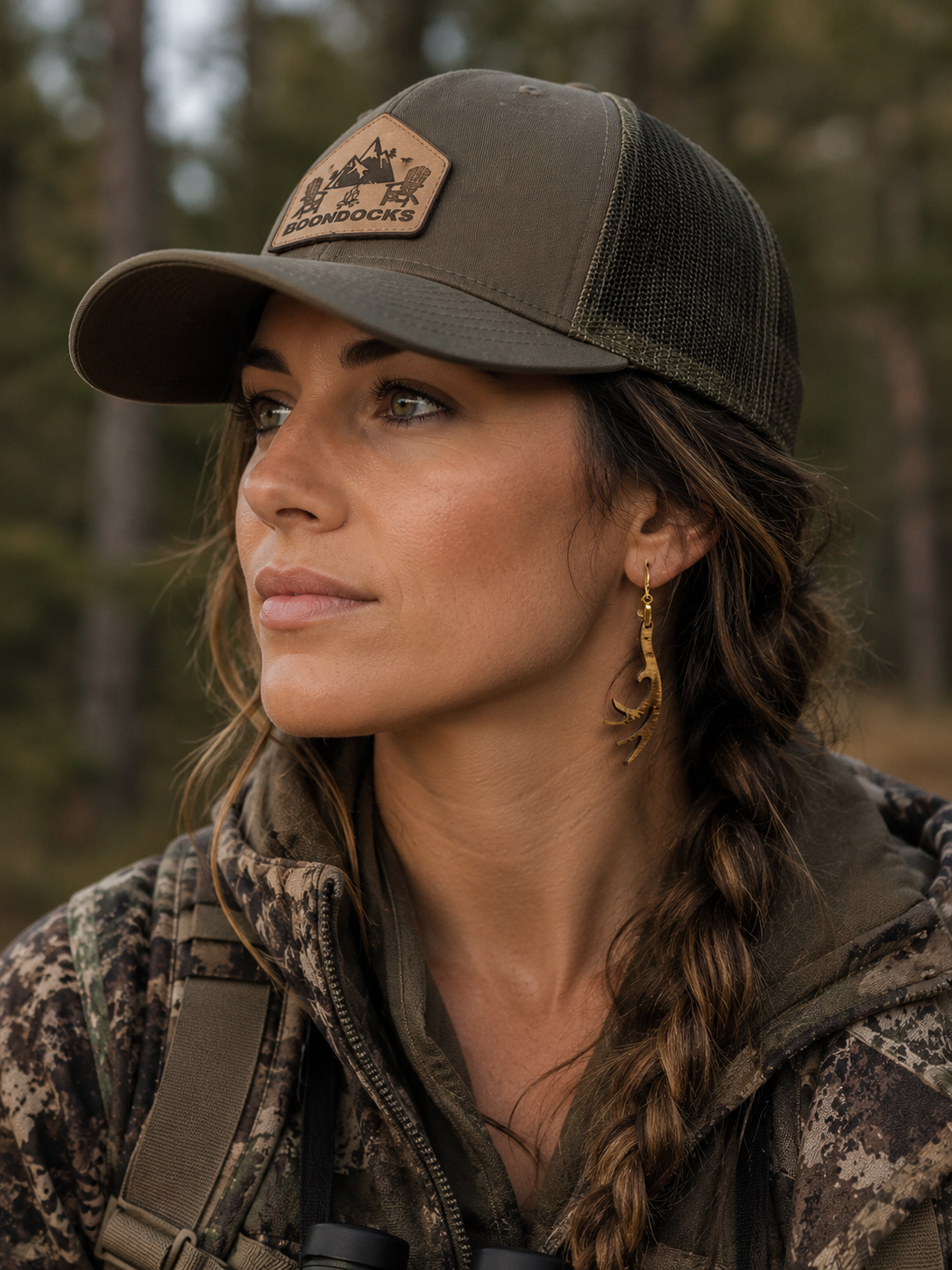 Elk Antler earrings