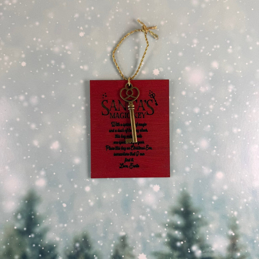Santa's Key Ornament