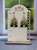 Muddin' Side x Side/UTV teardrop earrings