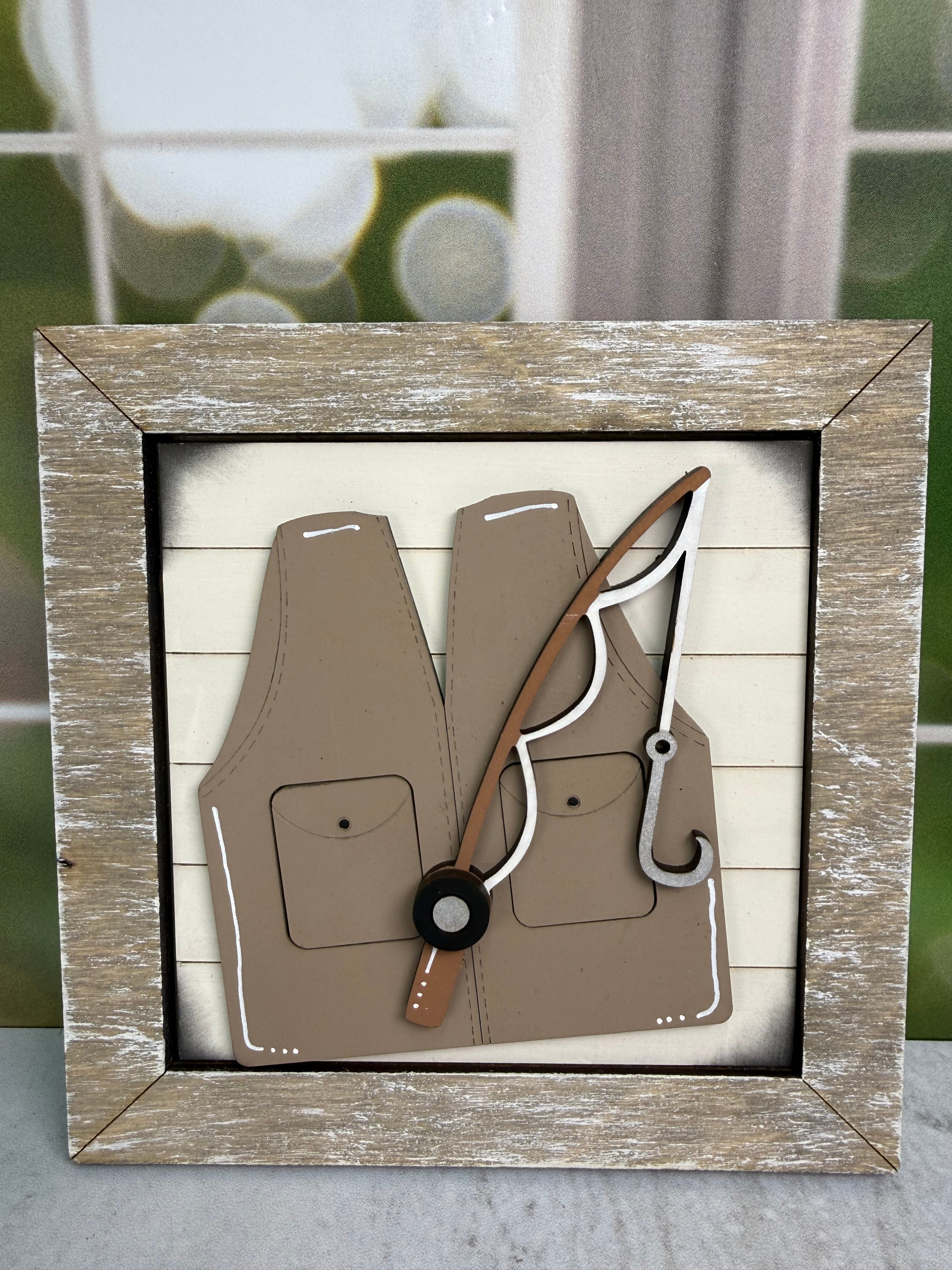 Fishing Interchangeable Tile Collection:  Tiles $10/each