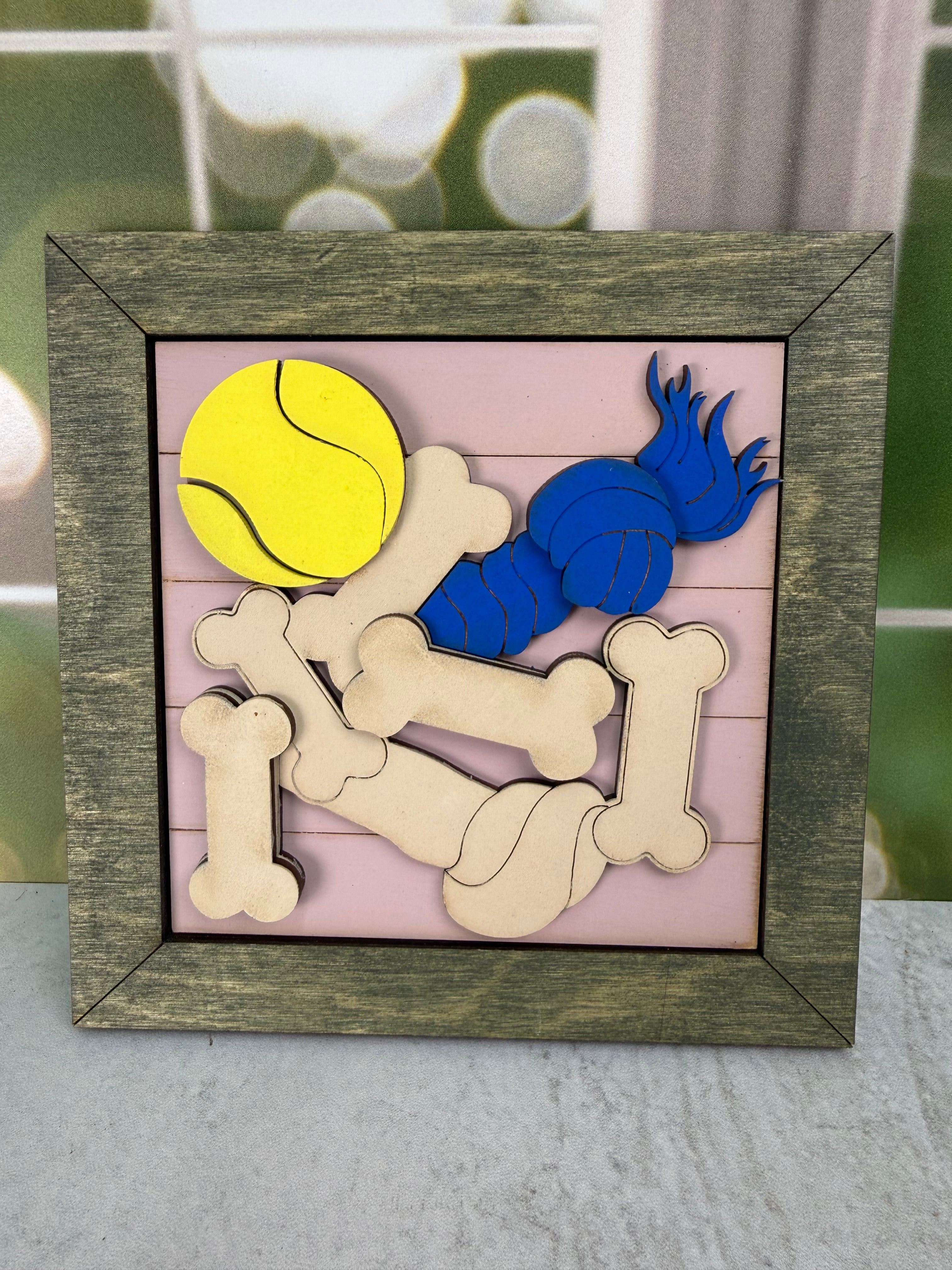 Dog Love Tile Collection:  Individual Tiles $10/each