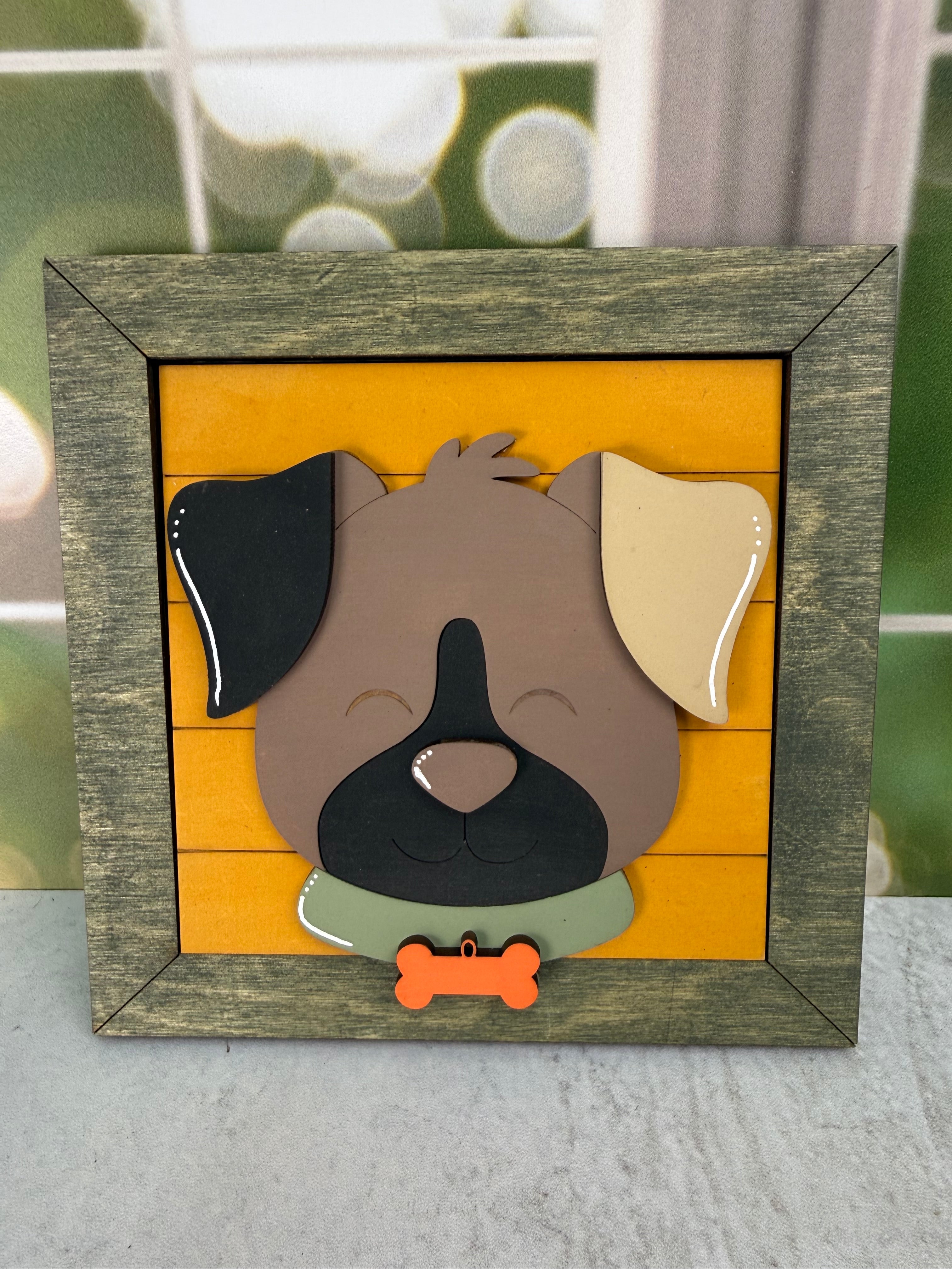 Dog Love Tile Collection:  Individual Tiles $10/each