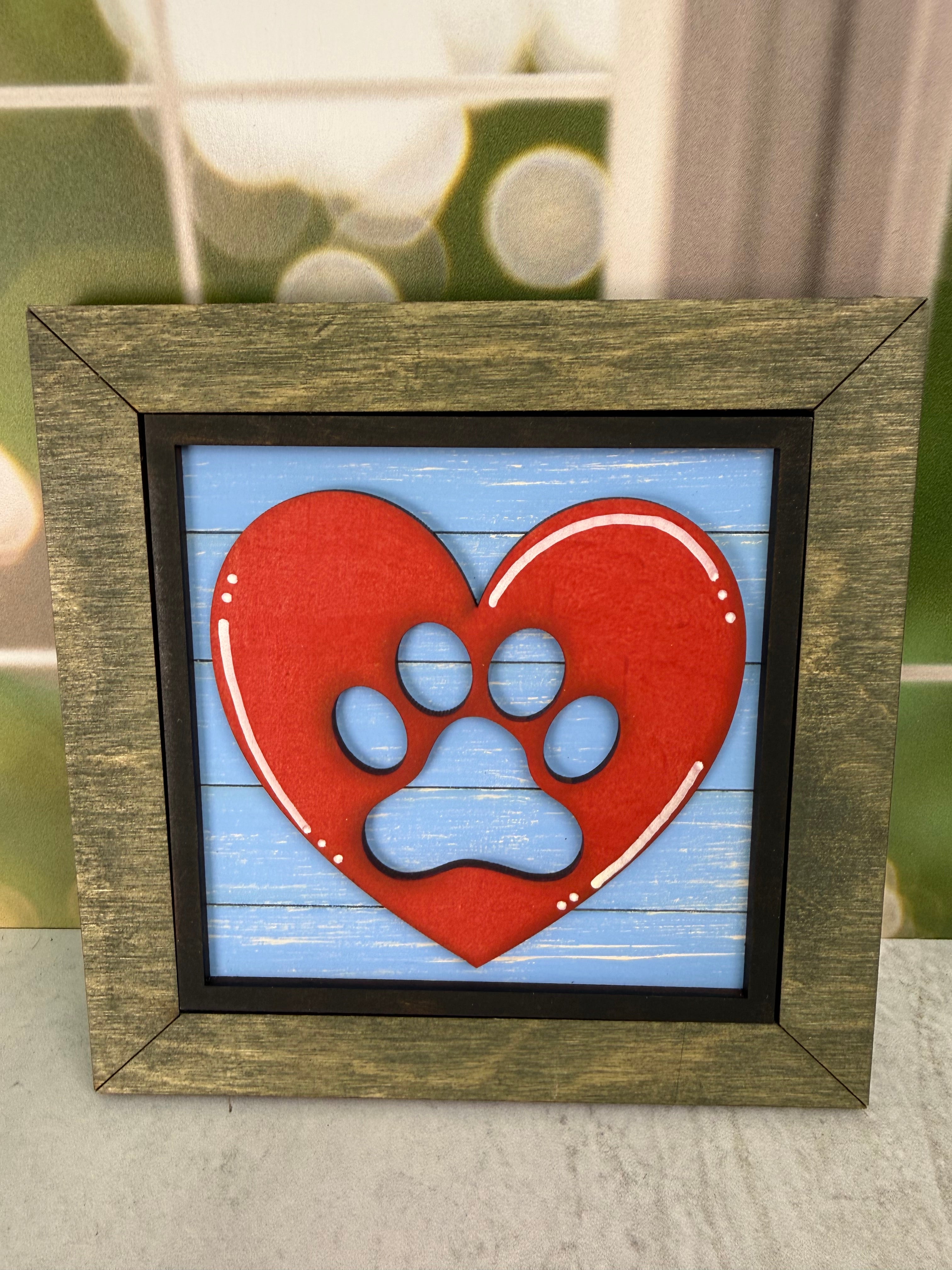 Dog Love Tile Collection:  Individual Tiles $10/each