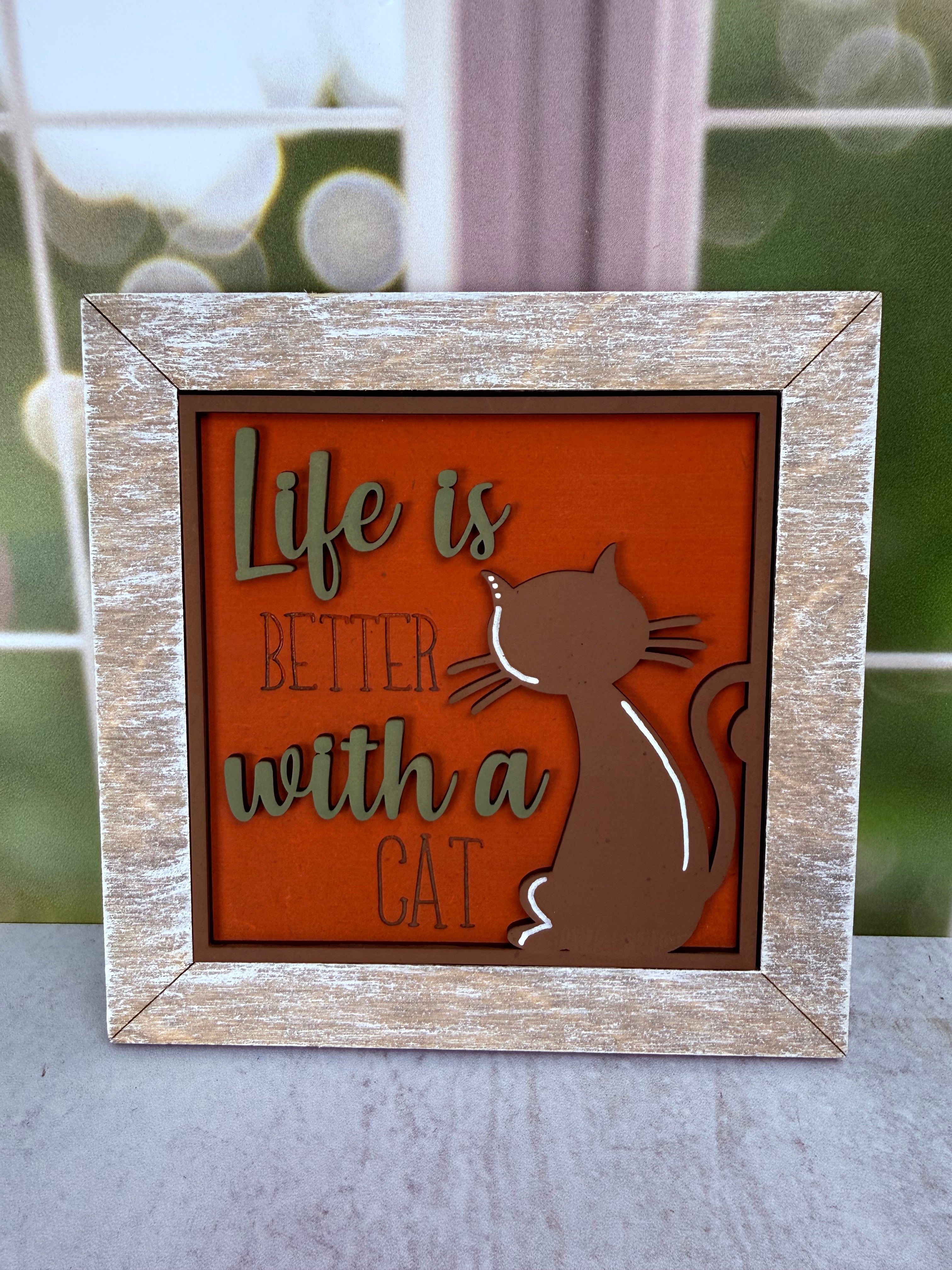 Cat Dog Love Interchangeable Tile Collection:  Individual Tiles $10/each