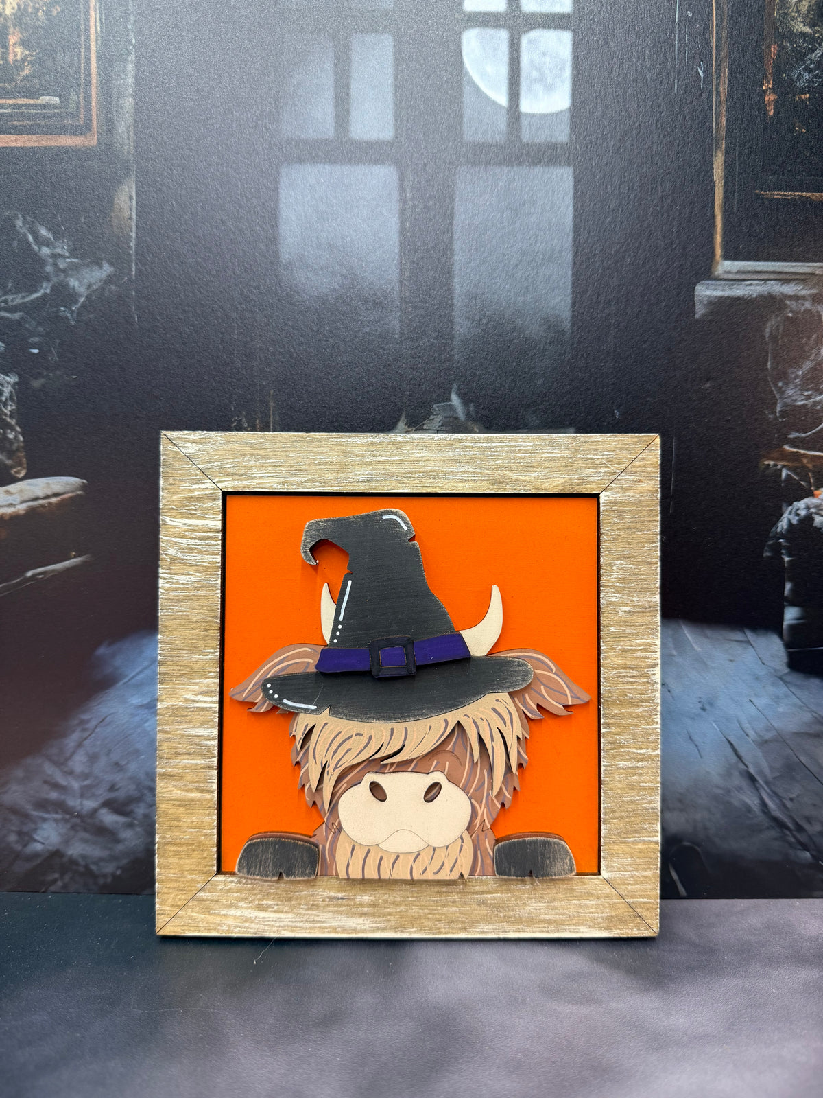 Highland Cow Halloween Interchangeable Tile Collection:  $10/each