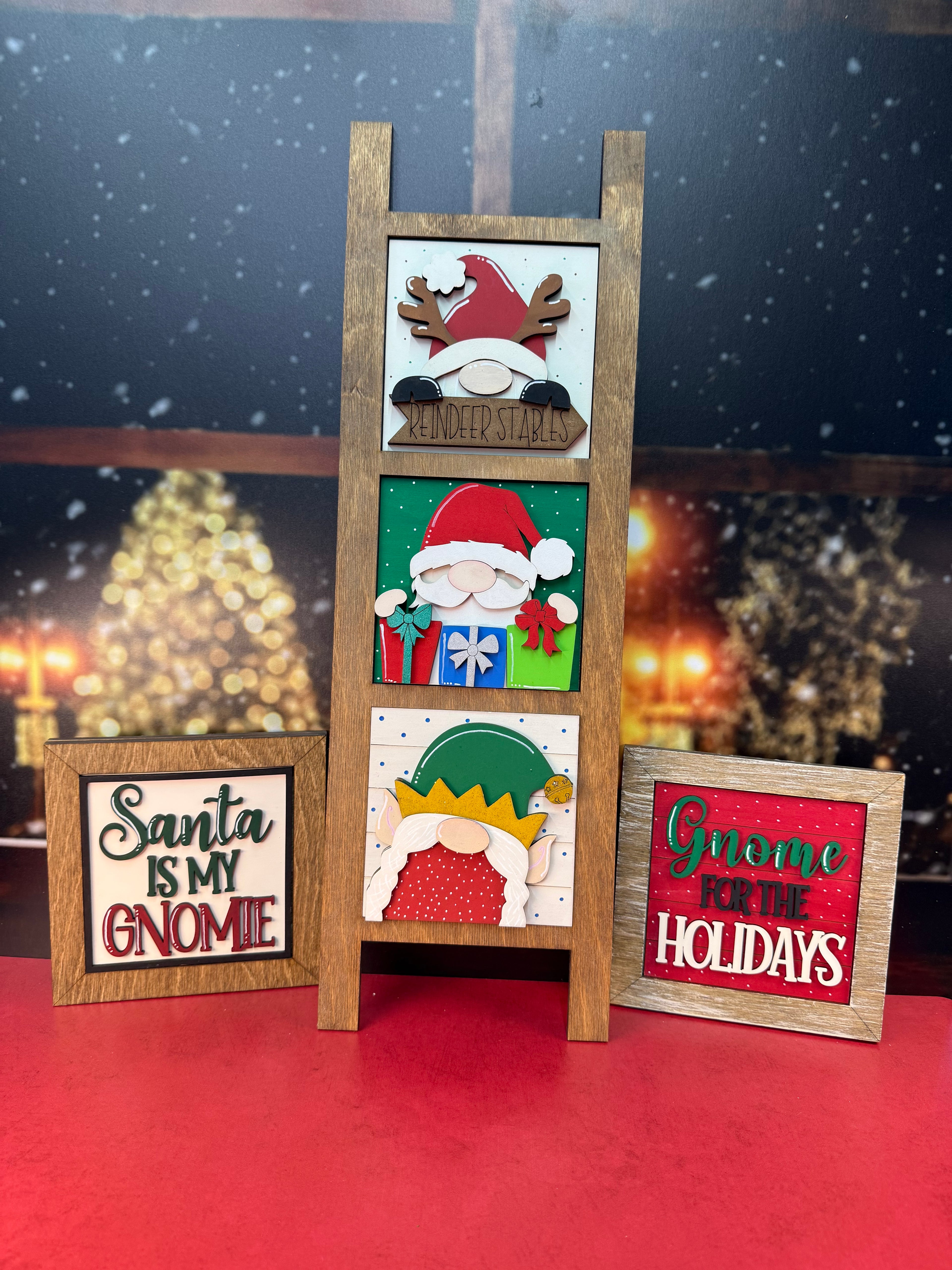 Gnome for the Holidays Interchangeable Tile Collection:  $10/tile