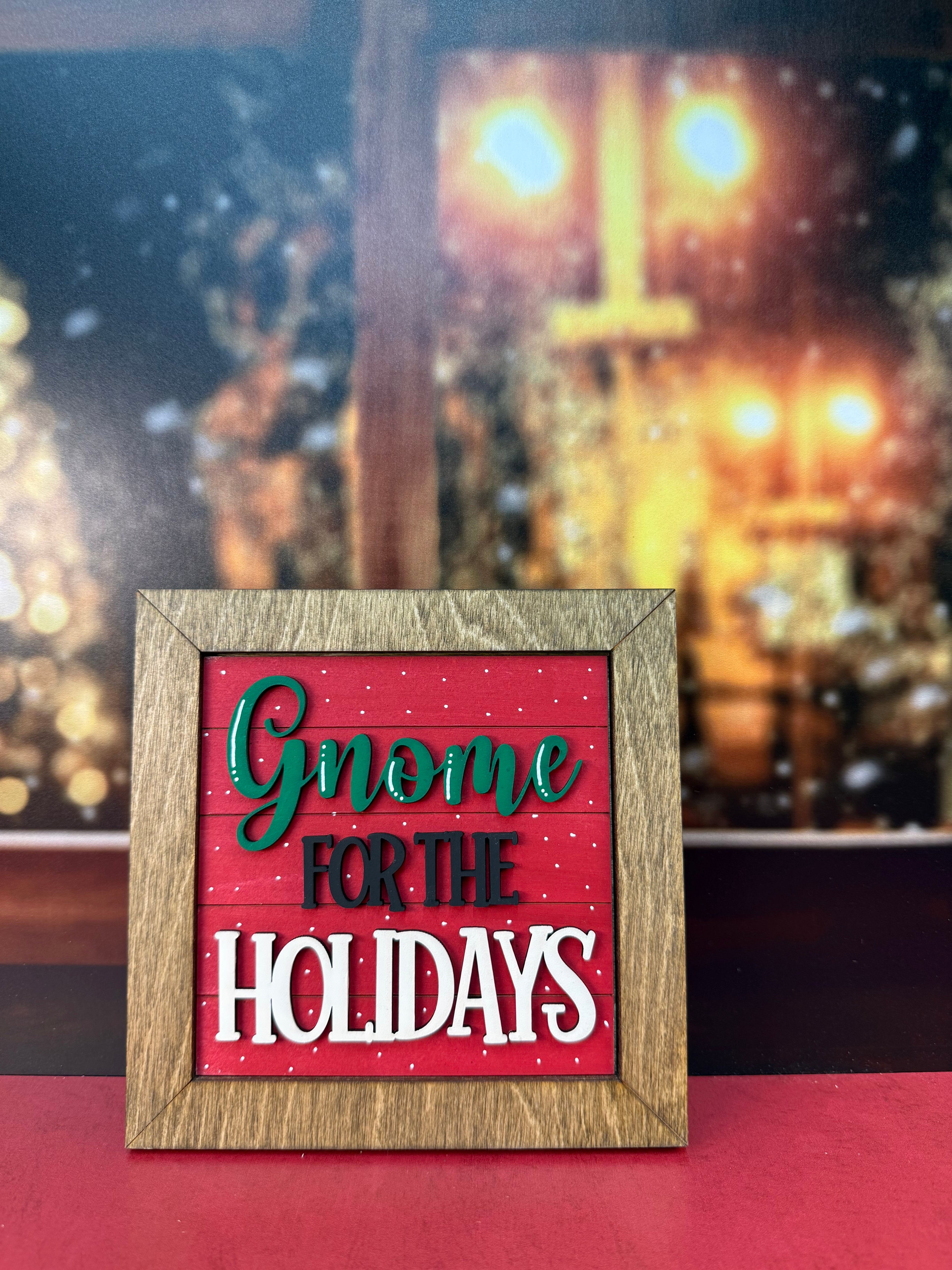 Gnome for the Holidays Interchangeable Tile Collection:  $10/tile