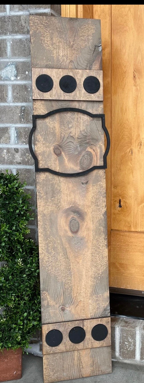 Workshop: Interchangeable Porch Leaner Fall - Wed, 8/19/26 @ 6 pm
