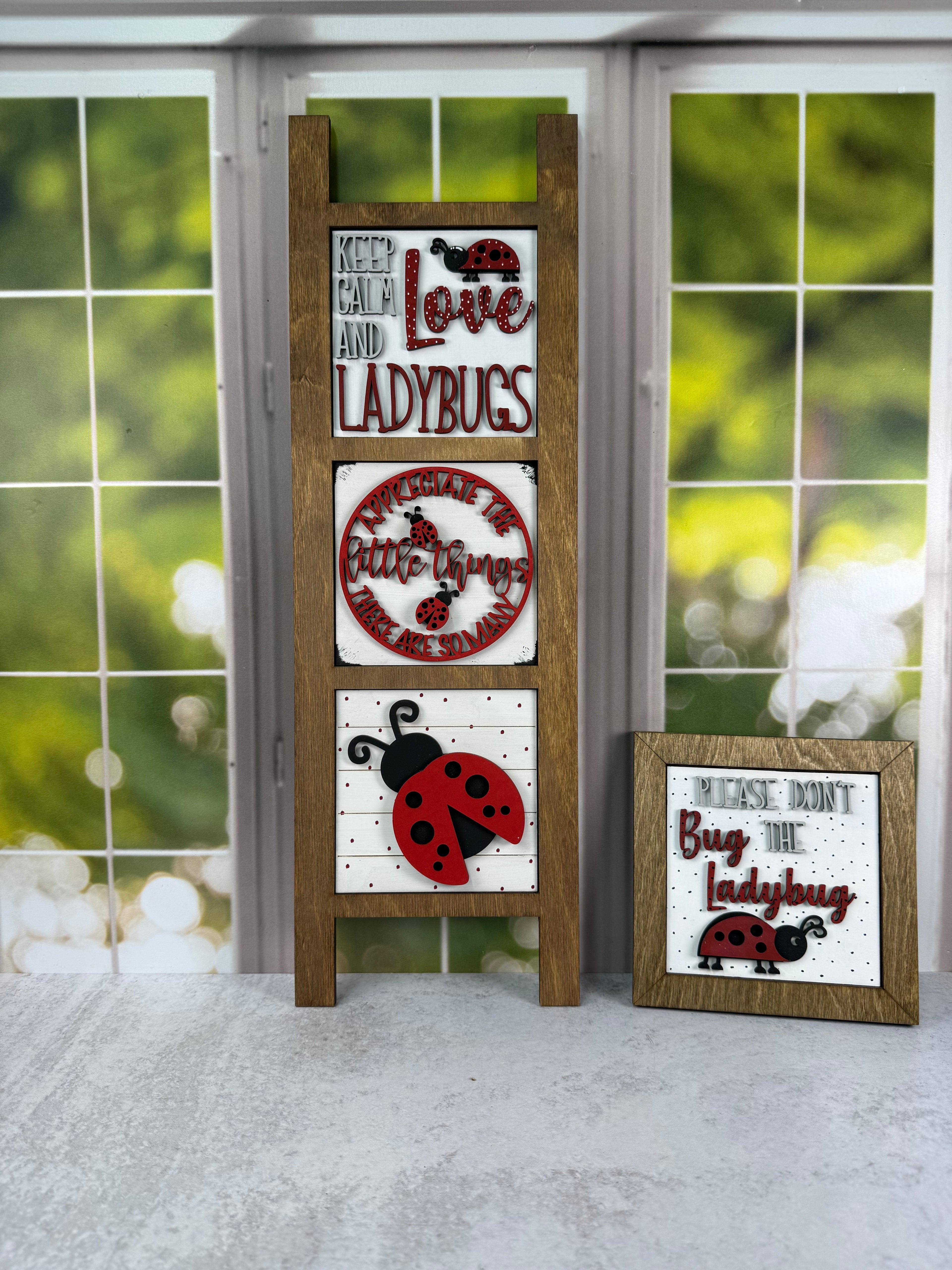 Ladybug Interchangeable Tile Collection:  $10/each