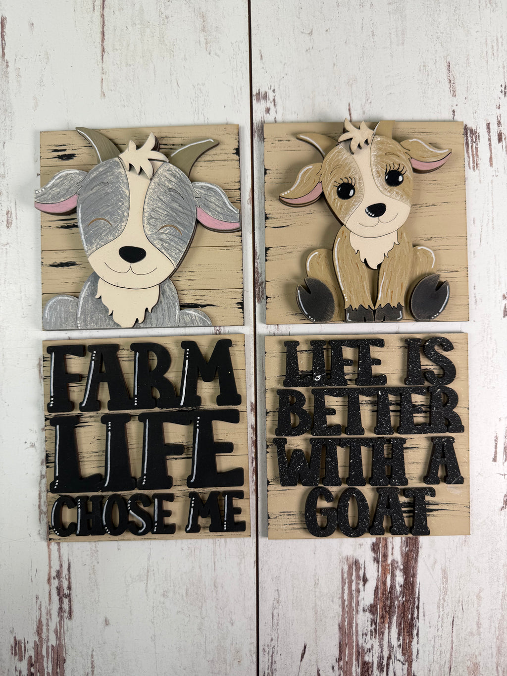 Goat Interchangeable Tile Collection:  $10/each