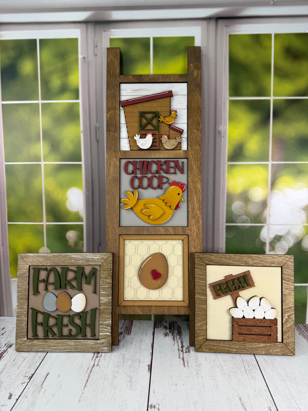 Chicken Interchangeable Tile Collection:  $10/each
