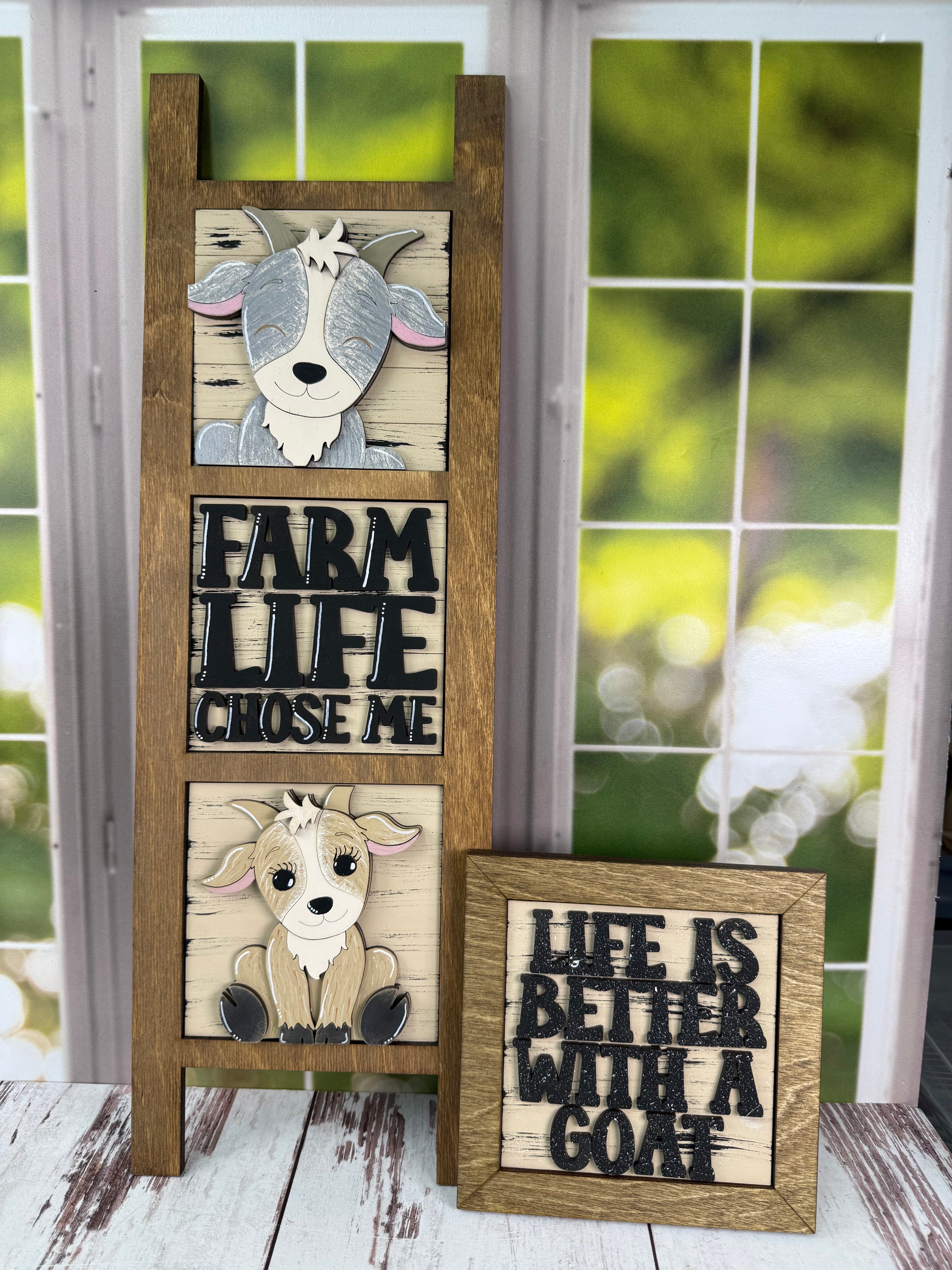 Goat Interchangeable Tile Collection:  $10/each