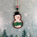 Personalized Snowman Ornament