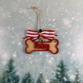 Personalized Dog Bone Ornament