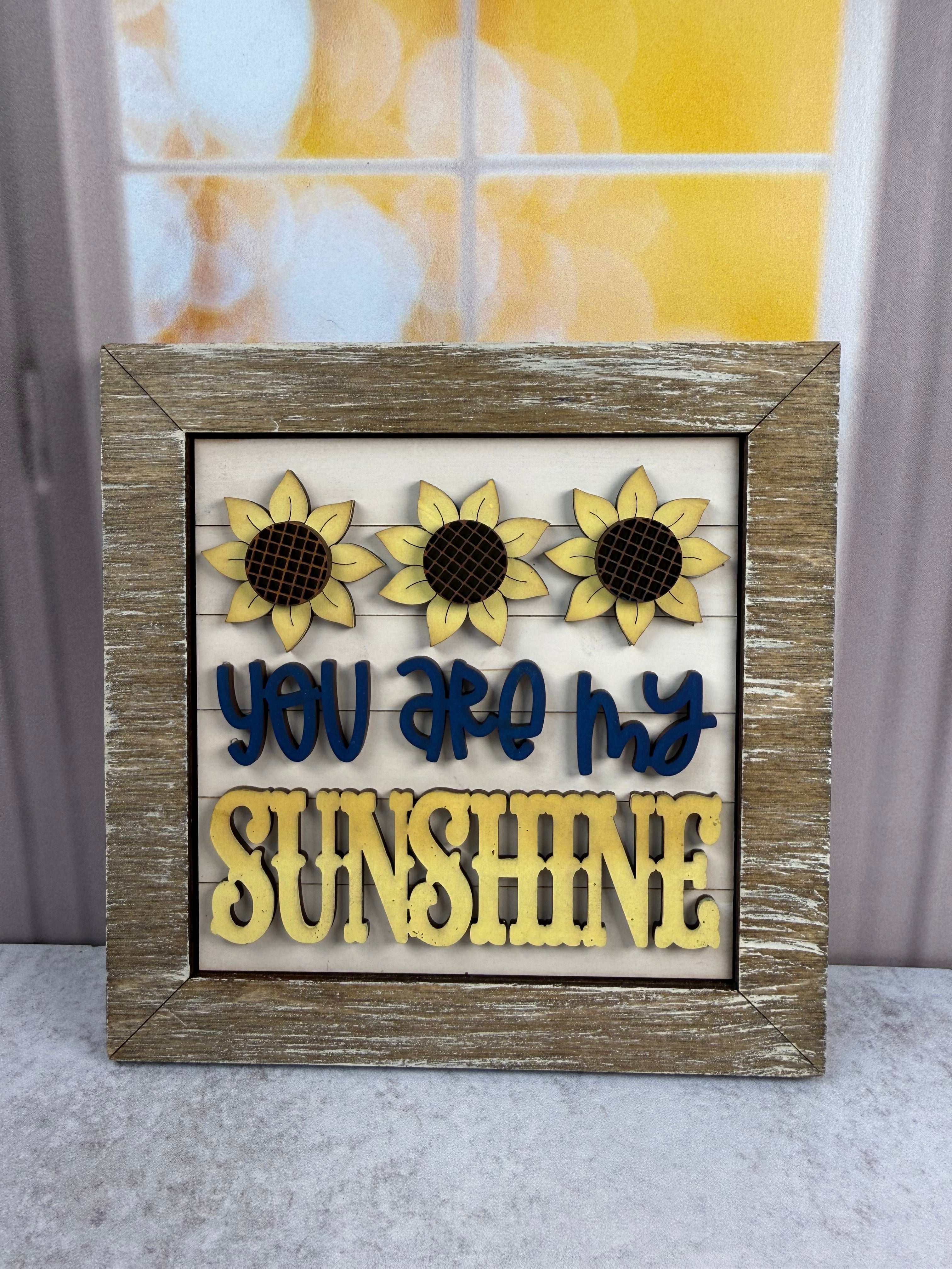 Sunflower Classic Interchangeable Tile Collection:  $10/each
