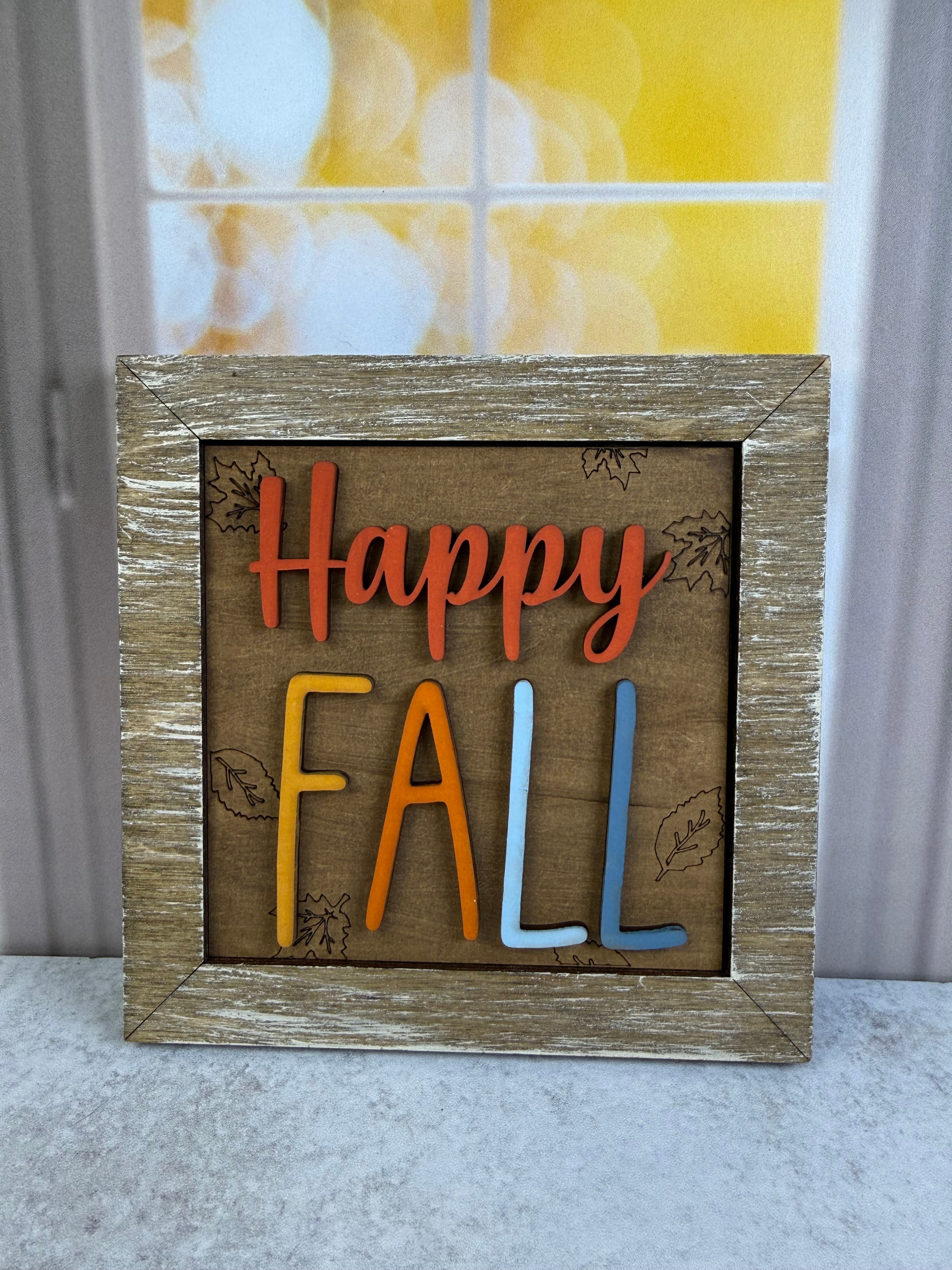 Fall Classic Interchangeable Tile Collection:  $10/each