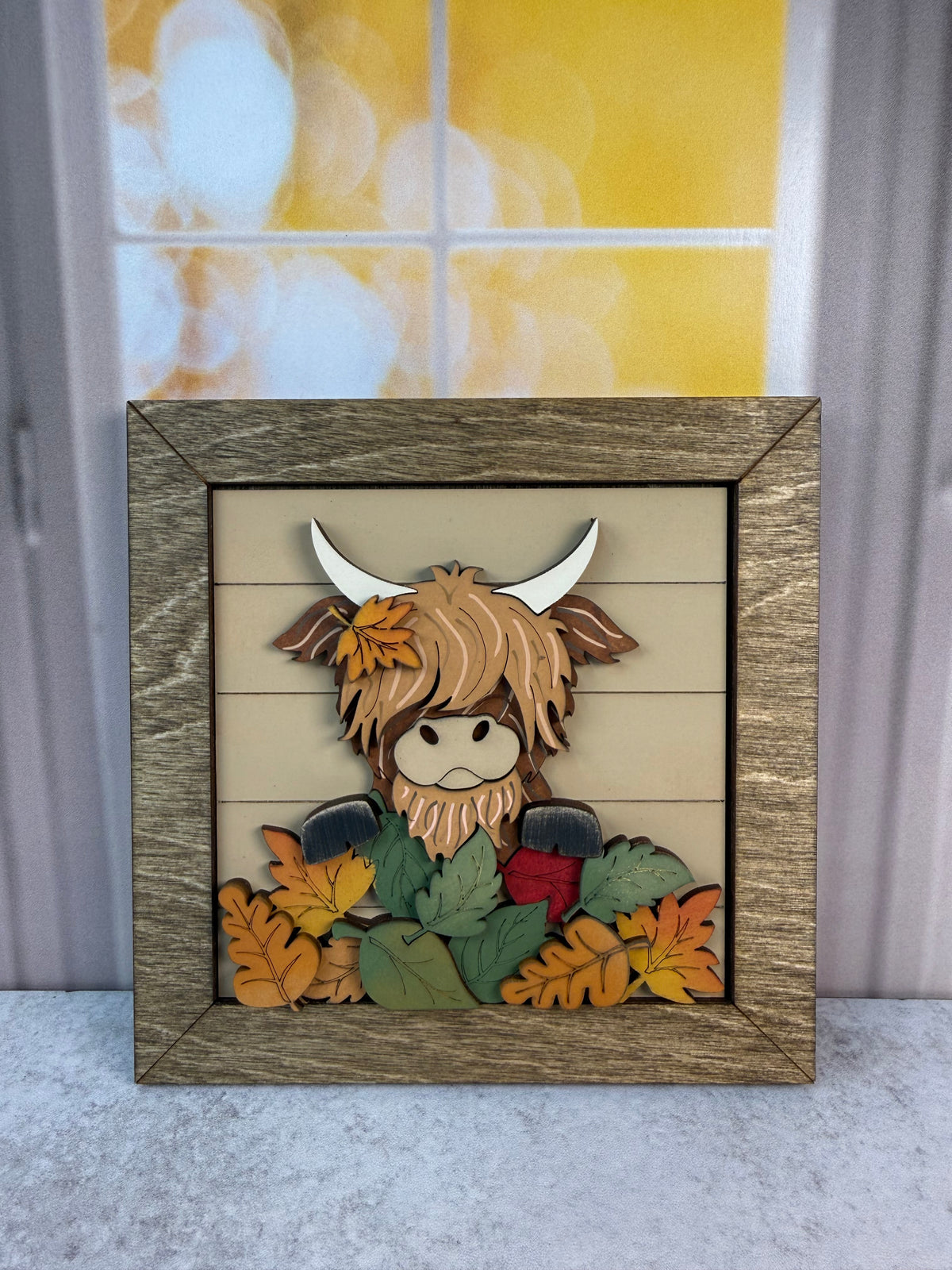 Highland Cow Fall Interchangeable Tile Collection:  $10/tile