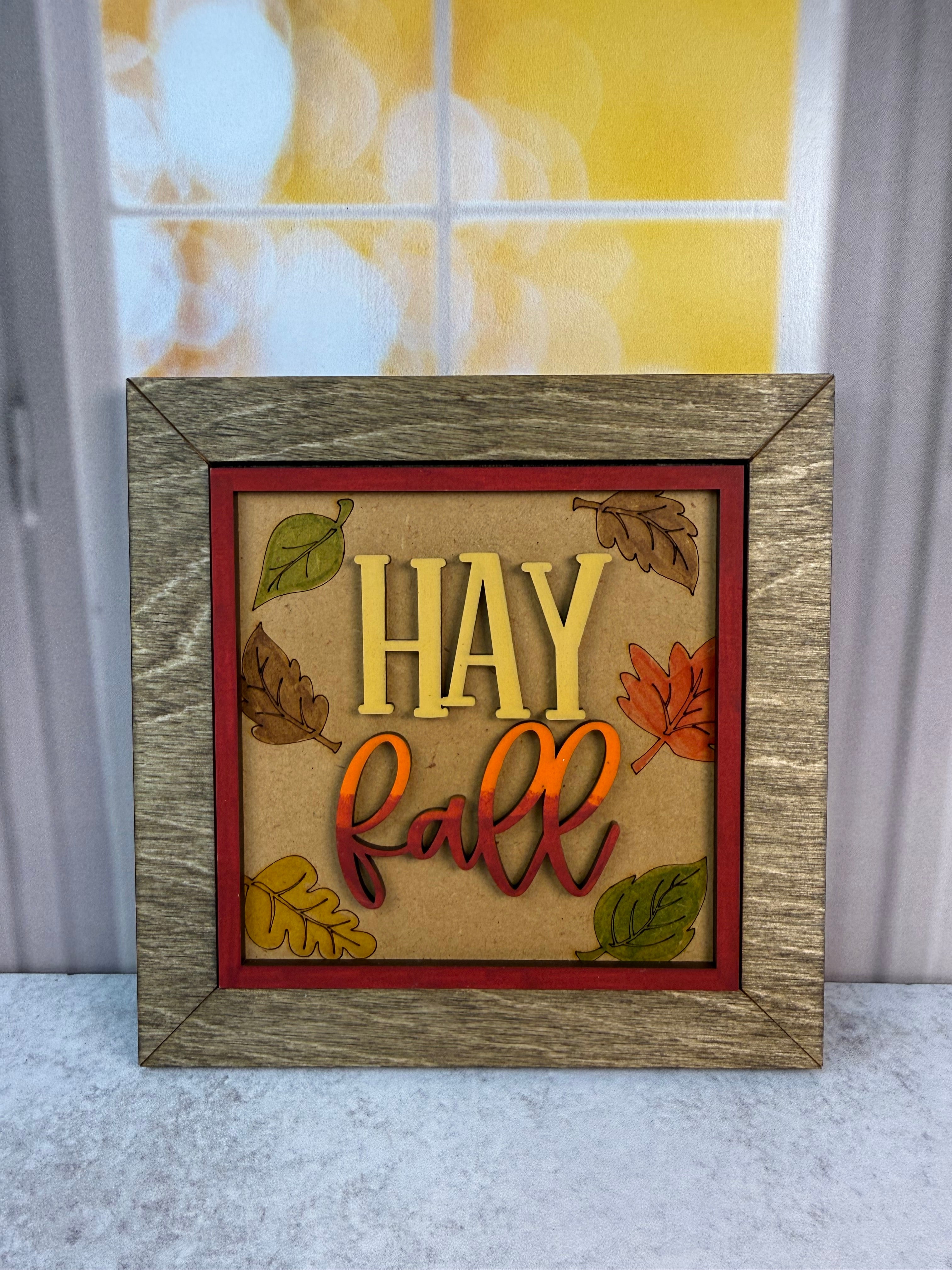 Highland Cow Fall Interchangeable Tile Collection:  $10/tile