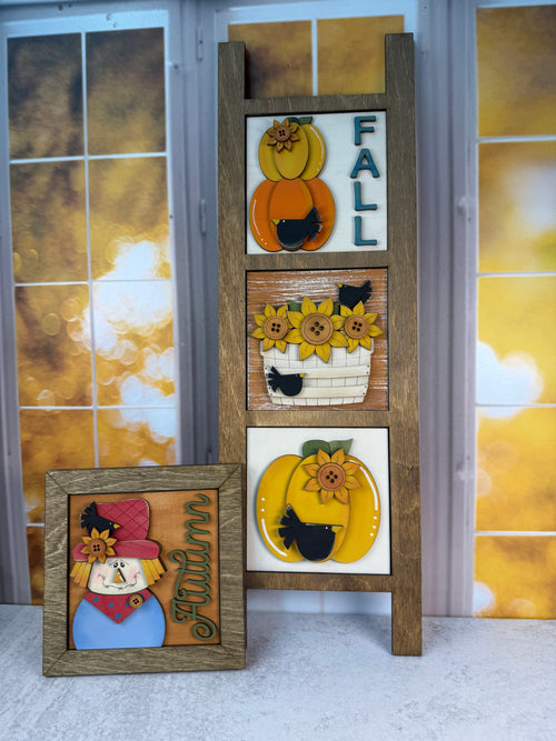 Autumn Crow Interchangeable Tile Collection:  $10/tile