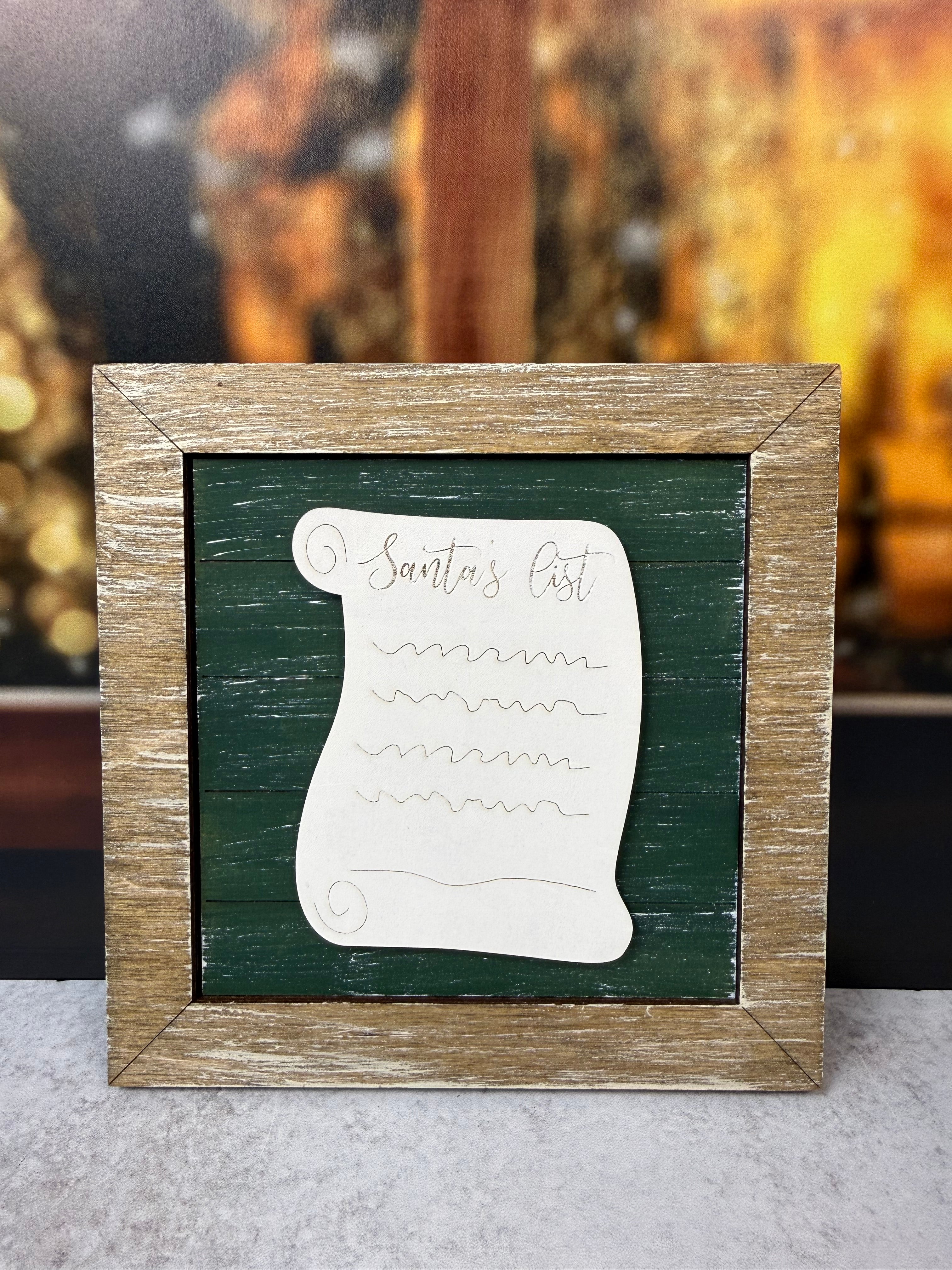 Santa Christmas Interchangeable Tile Collection:  $10/tile